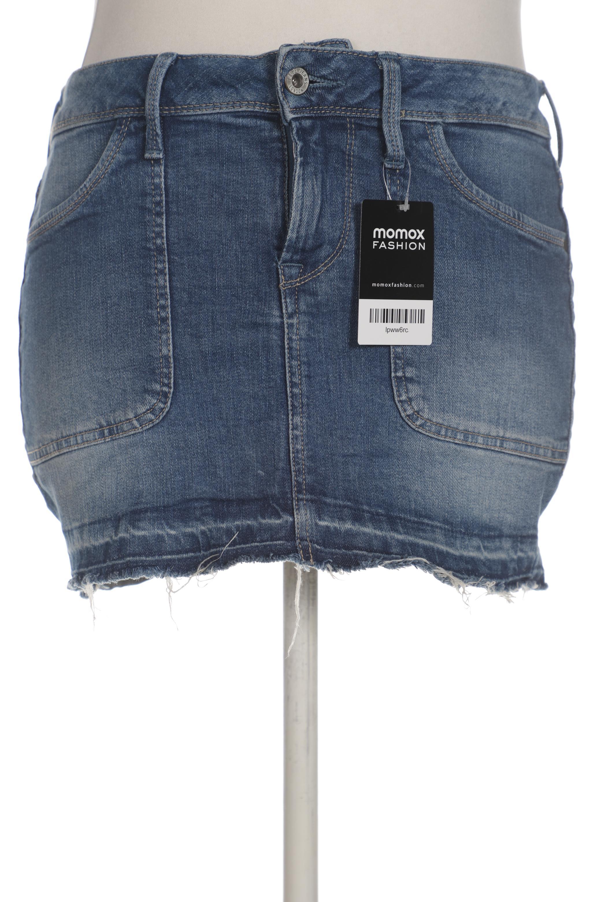 

Pepe Jeans Damen Rock, blau, Gr. 42