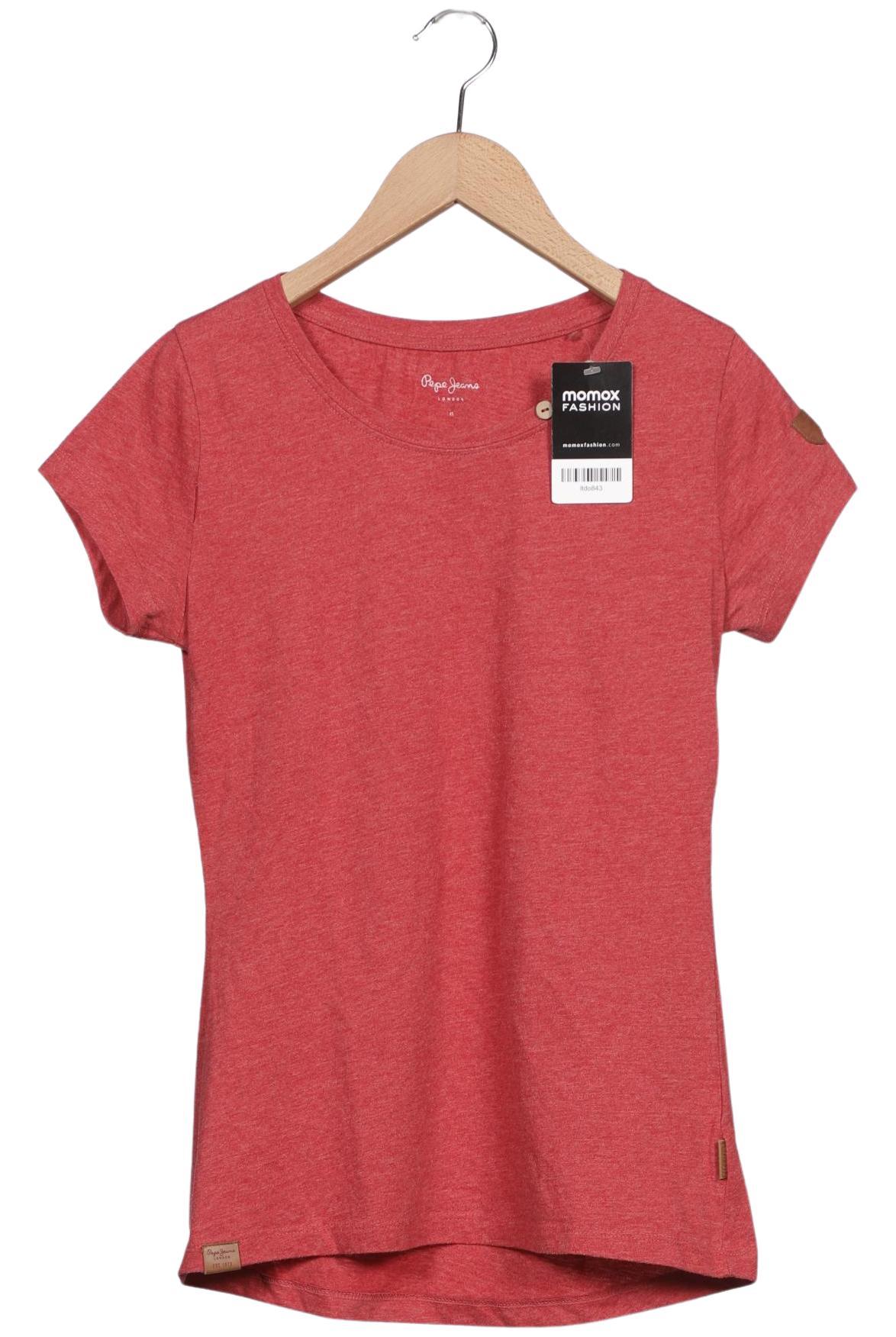 

Pepe Jeans Damen T-Shirt, rot, Gr. 34