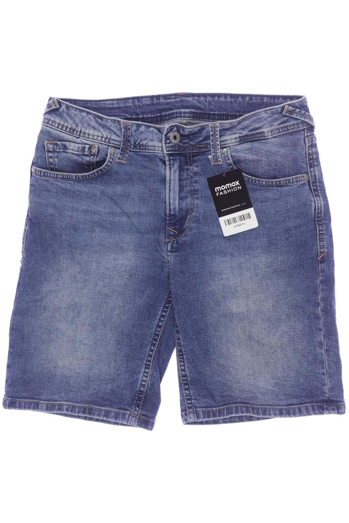 

Pepe Jeans Damen Shorts, blau, Gr. 27