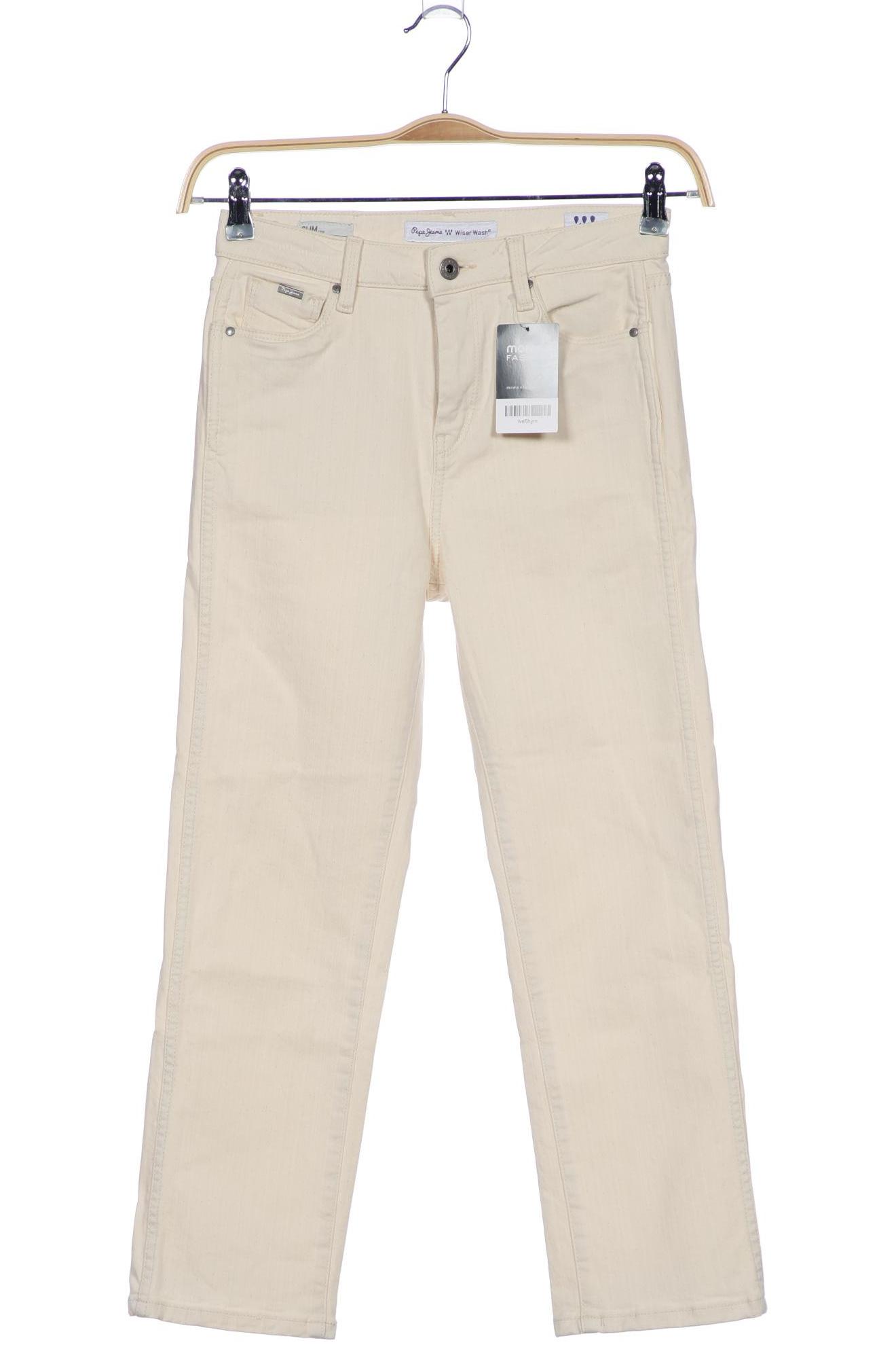 

Pepe Jeans Damen Jeans, cremeweiß, Gr. 25
