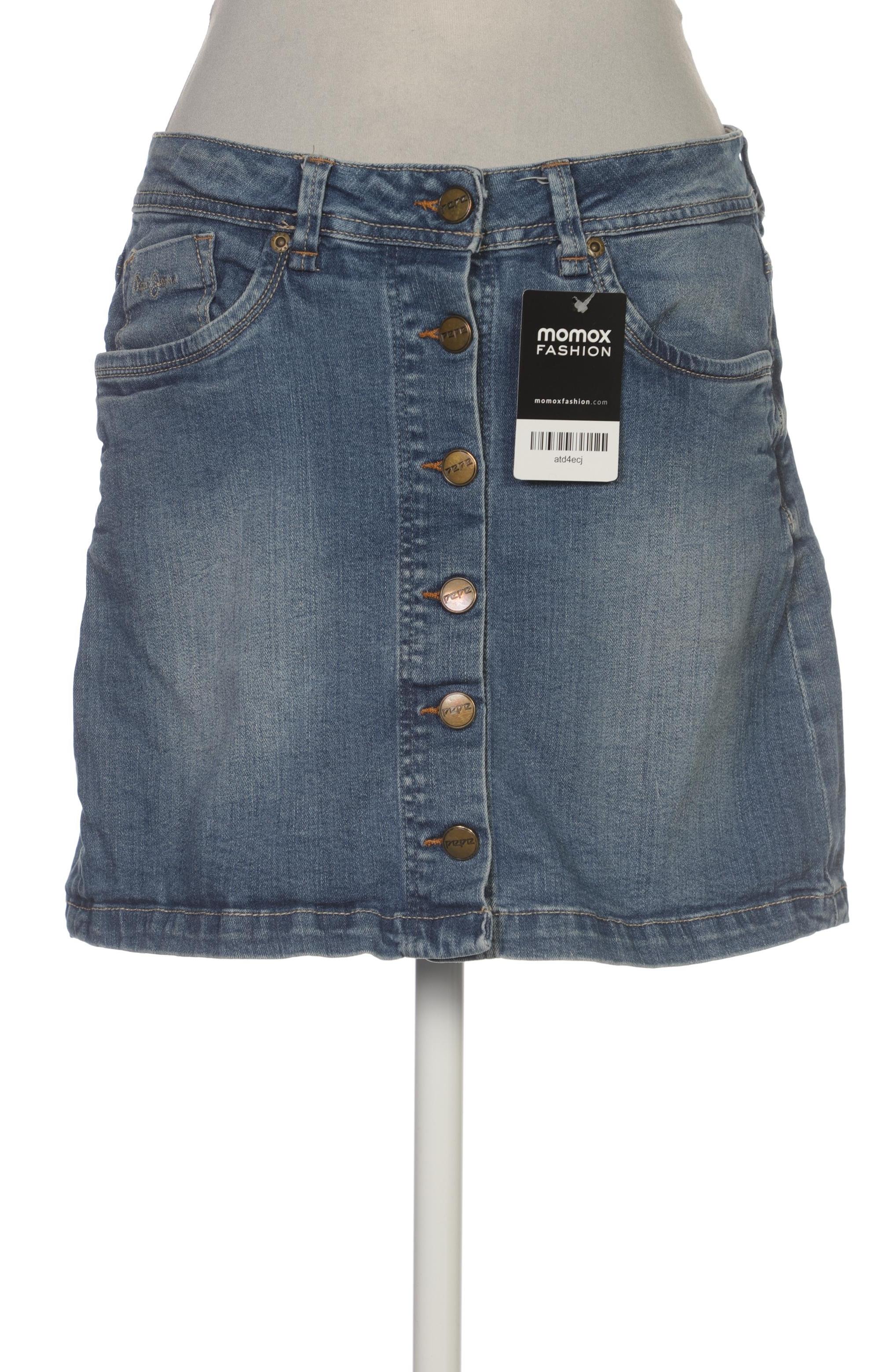 

Pepe Jeans Damen Rock, blau, Gr. 38