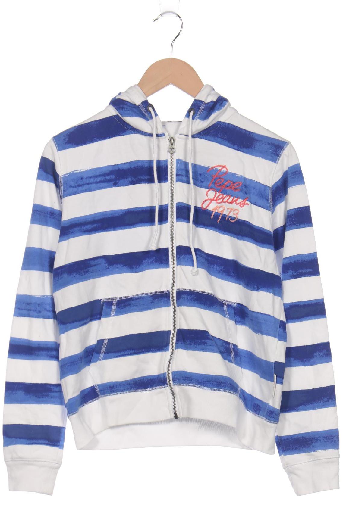 

Pepe Jeans Damen Kapuzenpullover, blau, Gr. 36