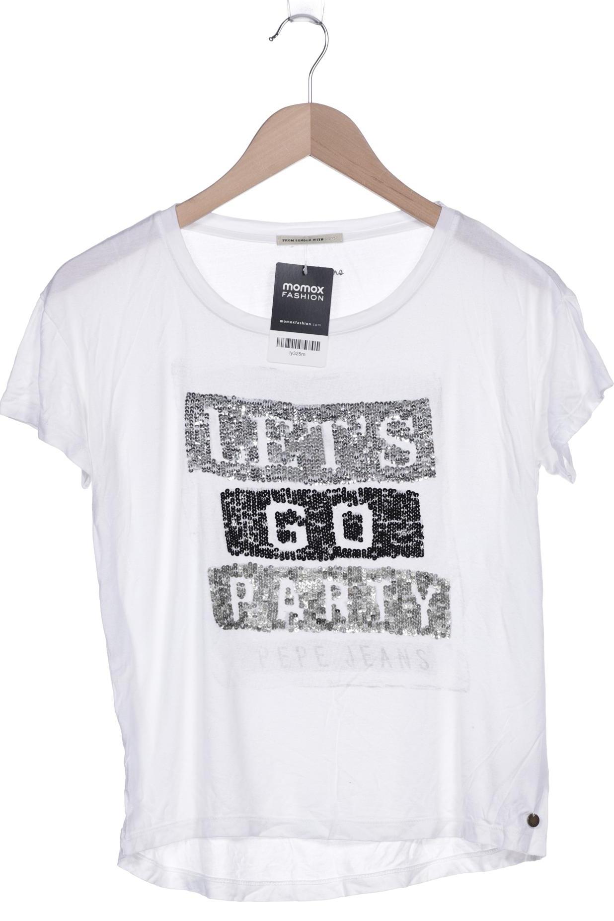 

Pepe Jeans Damen T-Shirt, weiß, Gr. 36