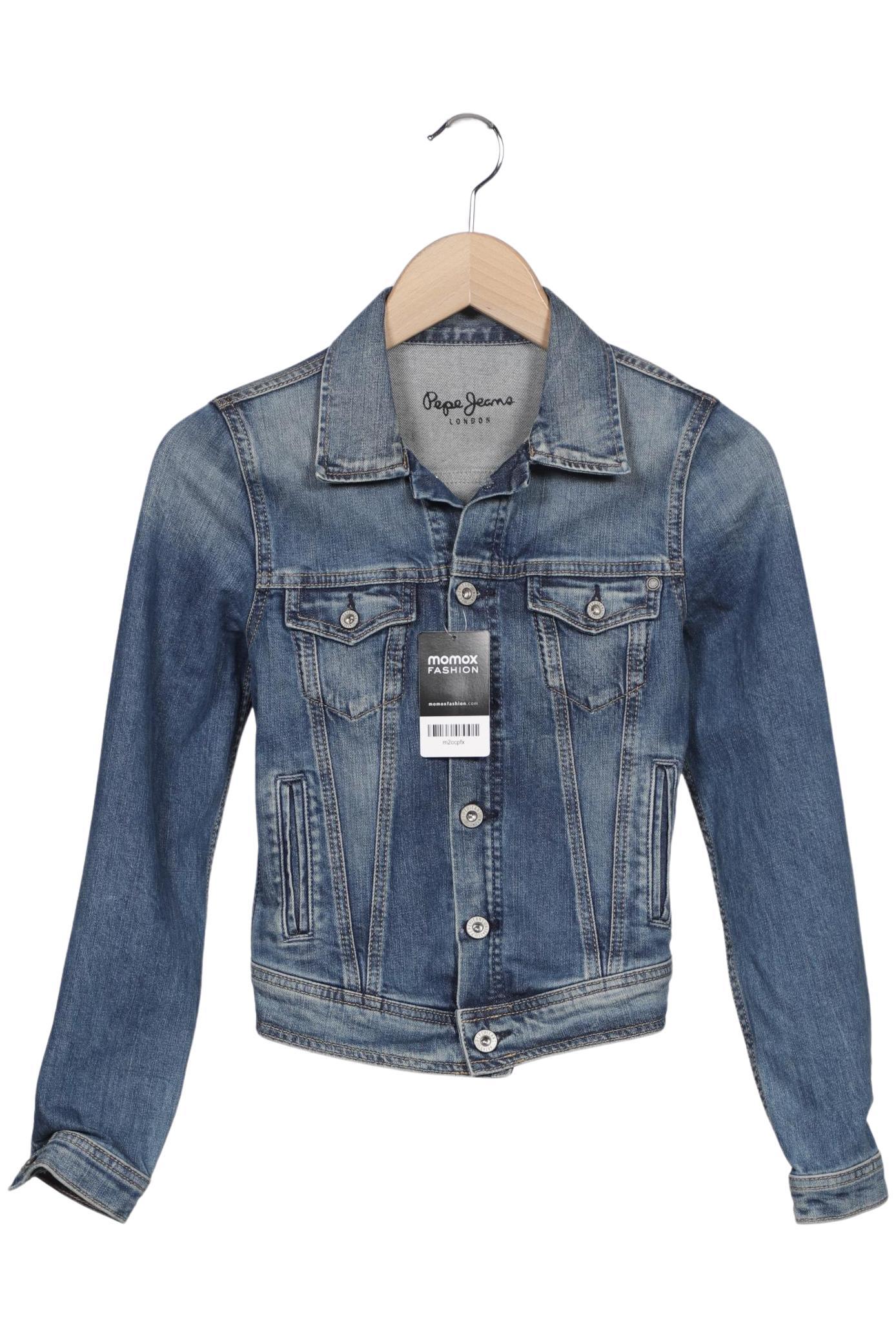 

Pepe Jeans Damen Jacke, blau, Gr. 34