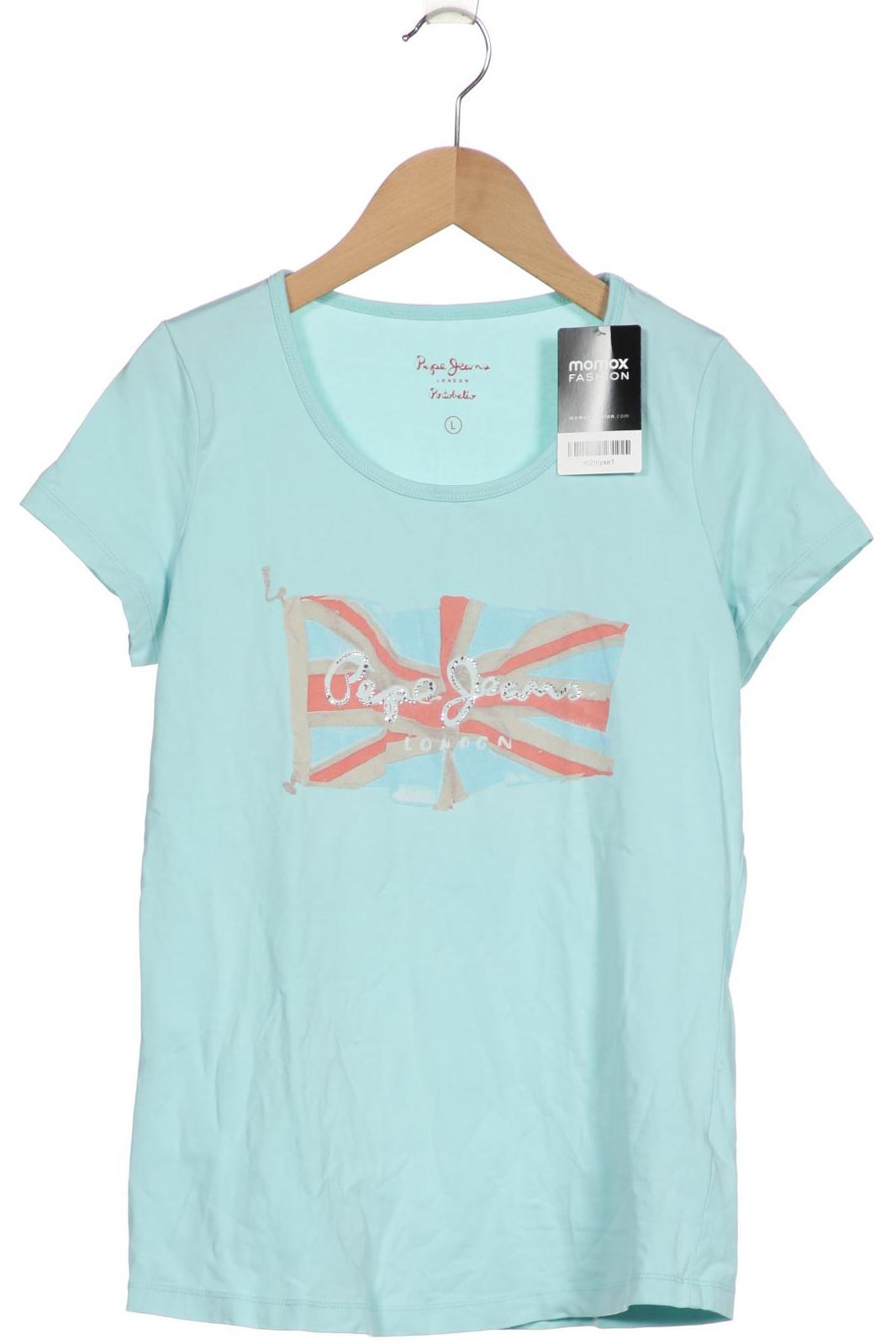 

Pepe Jeans Damen T-Shirt, hellblau