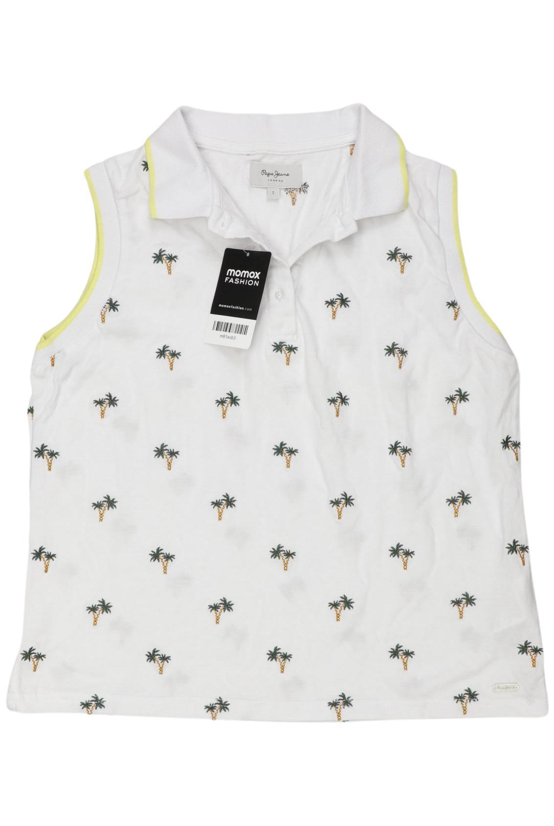 

Pepe Jeans Damen Poloshirt, weiß, Gr. 36