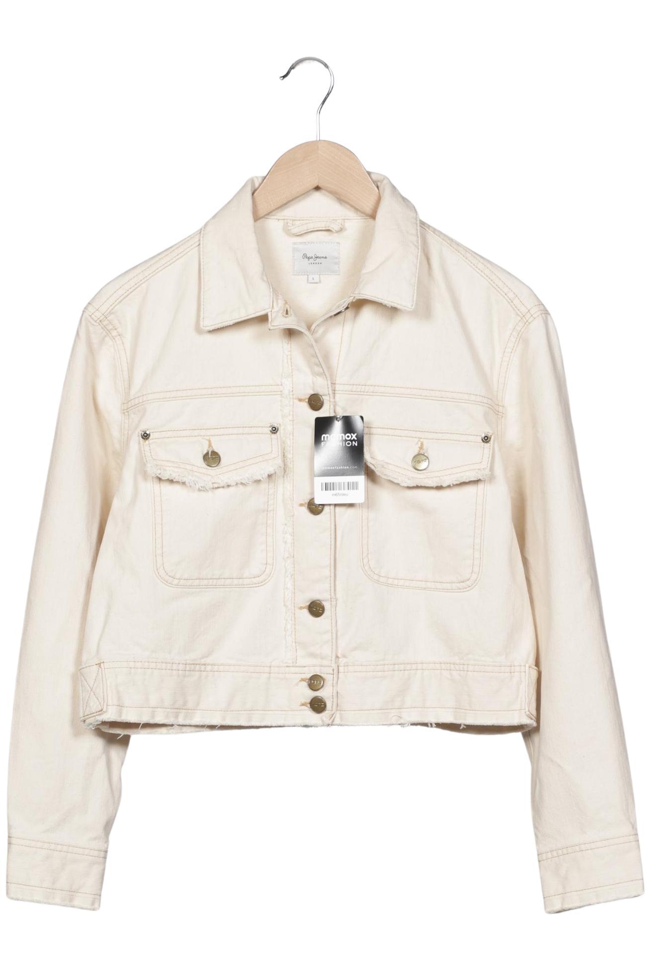 

Pepe Jeans Damen Jacke, cremeweiß, Gr. 42