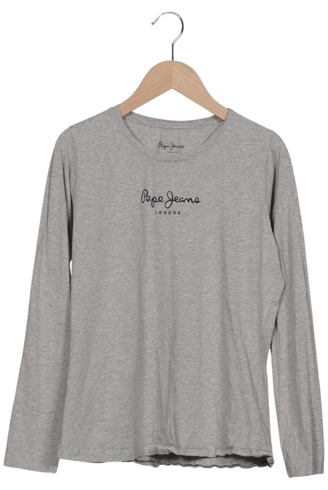 

Pepe Jeans Damen Langarmshirt, grau, Gr. 44