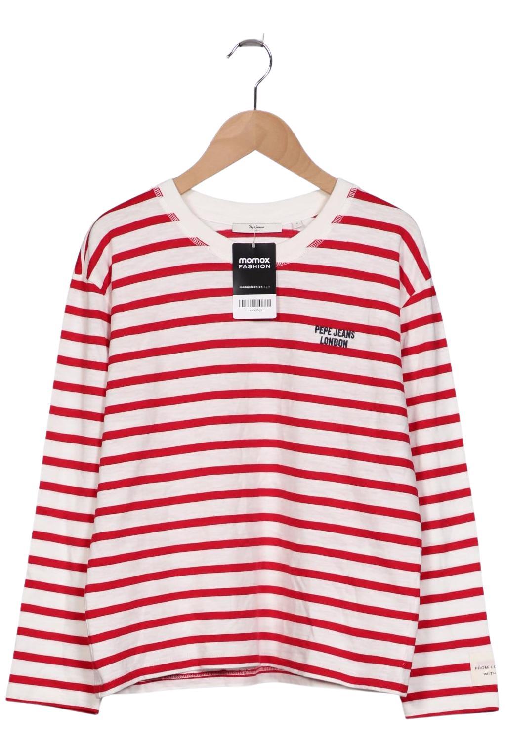 

Pepe Jeans Damen Langarmshirt, rot, Gr. 36