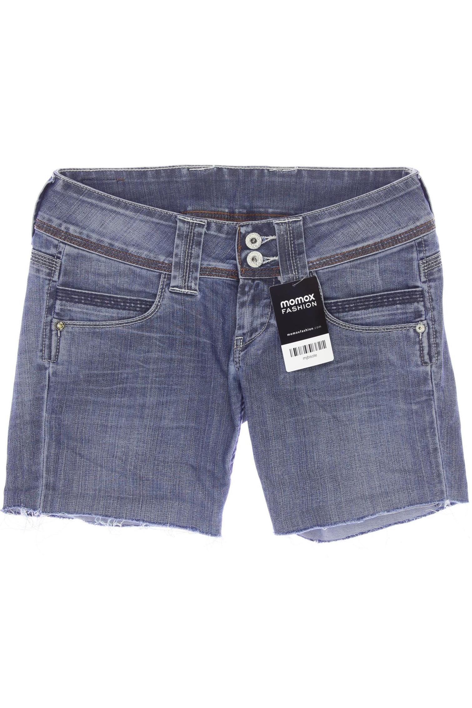 

Pepe Jeans Damen Shorts, blau, Gr. 30