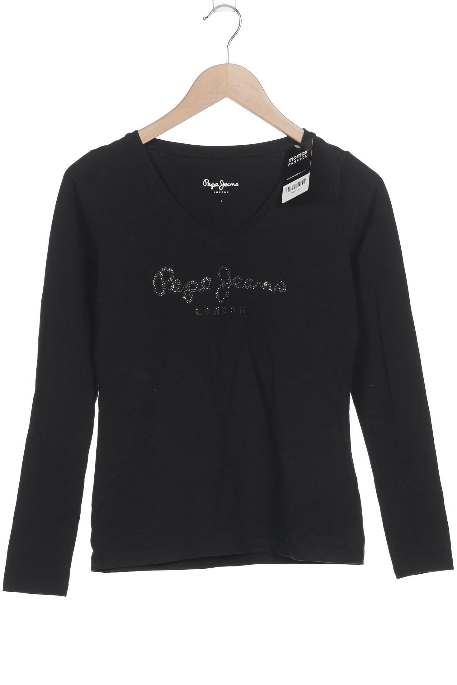 

Pepe Jeans Damen Langarmshirt, schwarz, Gr. 36