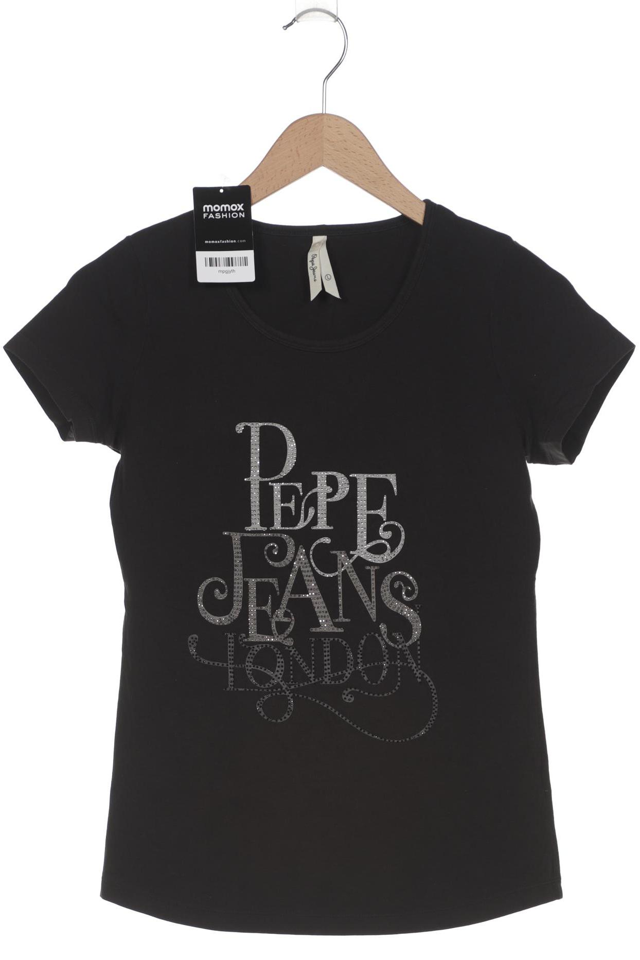 

Pepe Jeans Damen T-Shirt, schwarz, Gr. 42