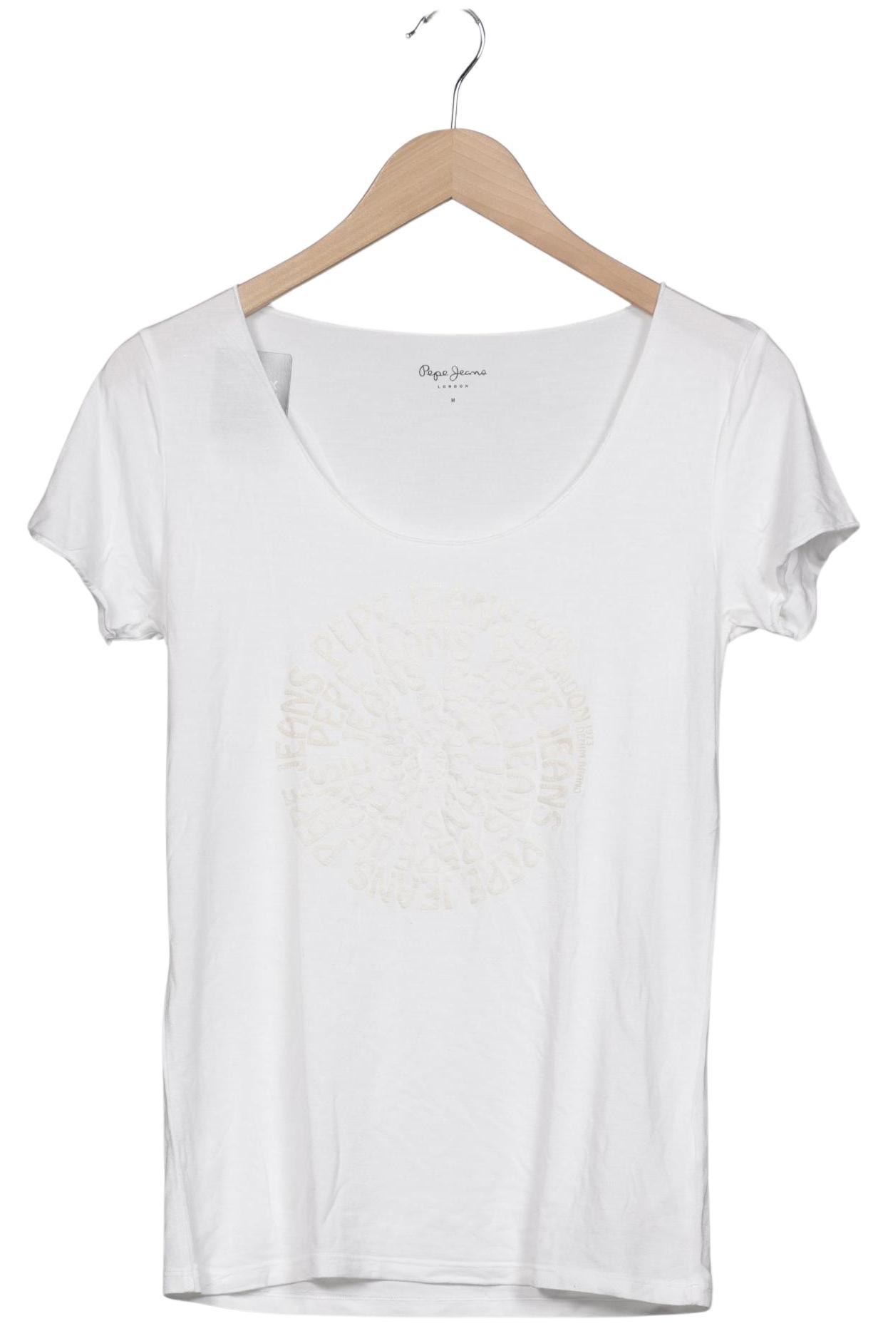 

Pepe Jeans Damen T-Shirt, weiß, Gr. 38