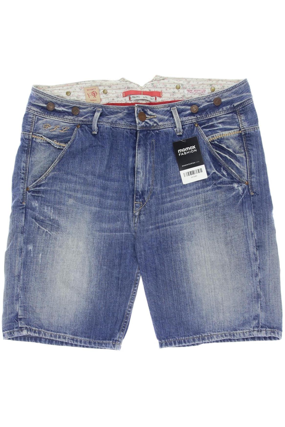 

Pepe Jeans Damen Shorts, blau, Gr. 30