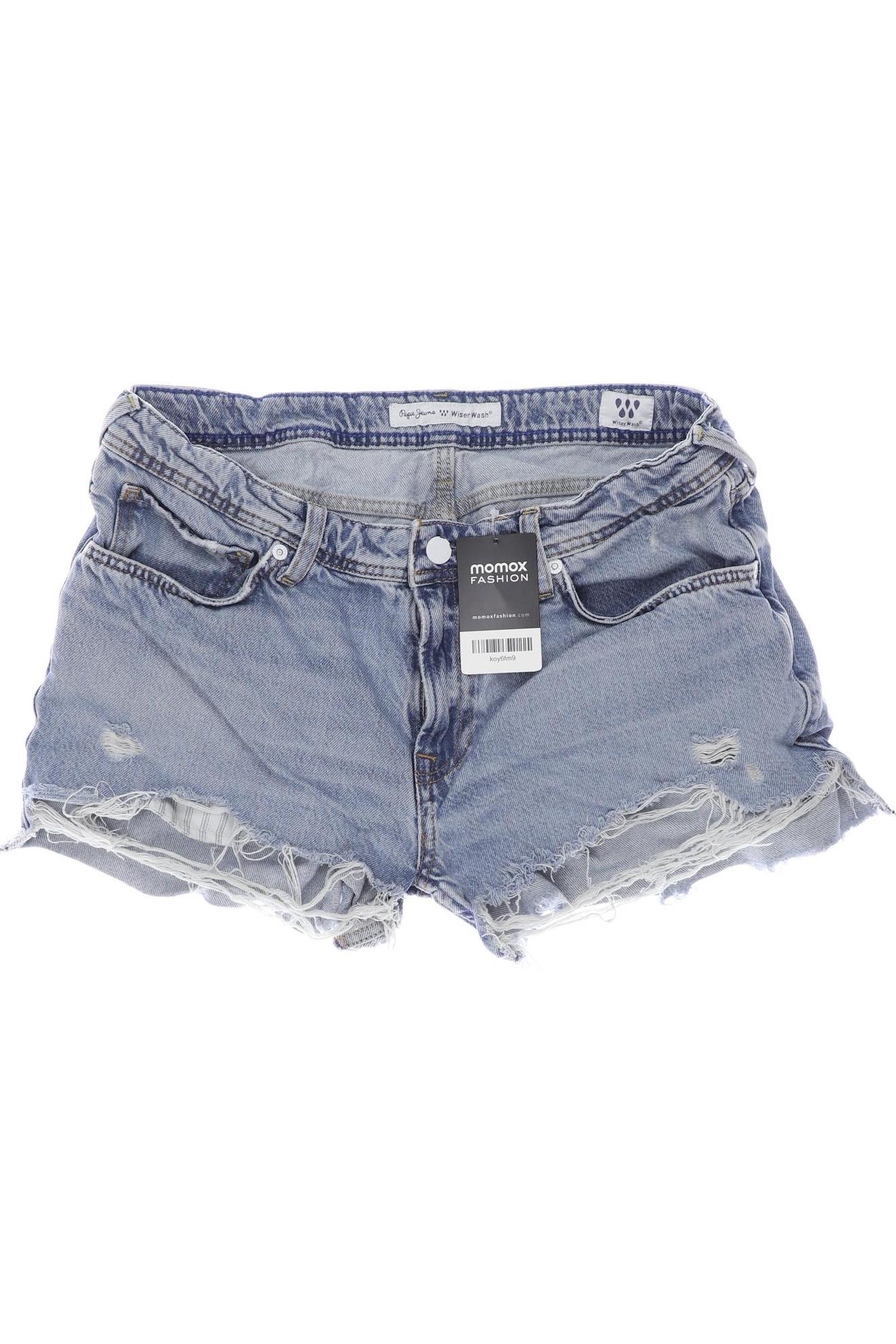 

Pepe Jeans Damen Shorts, blau, Gr. 31
