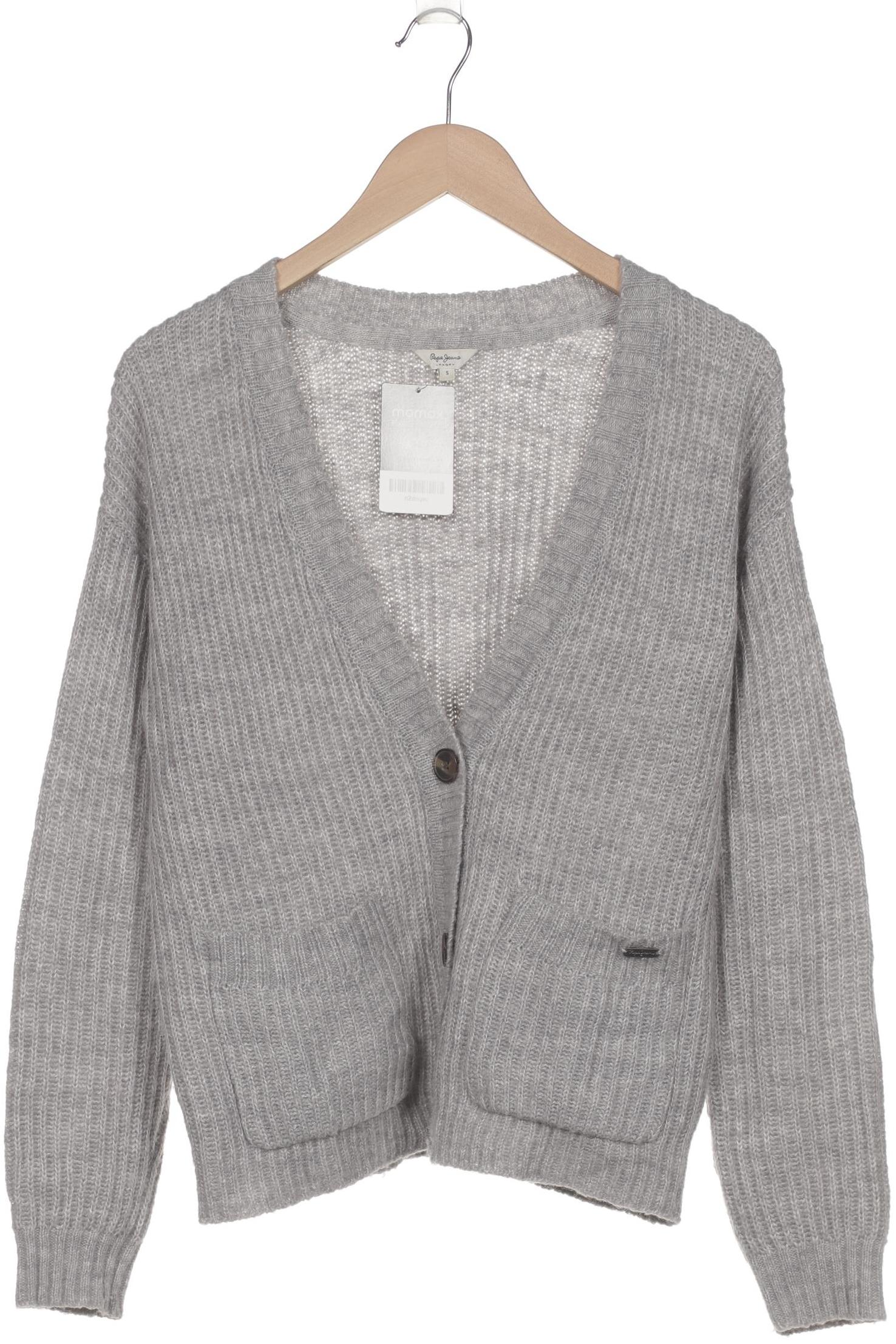 

Pepe Jeans Damen Strickjacke, grau, Gr. 36