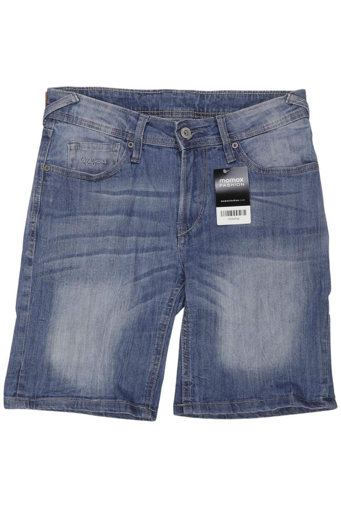

Pepe Jeans Damen Shorts, blau, Gr. 28