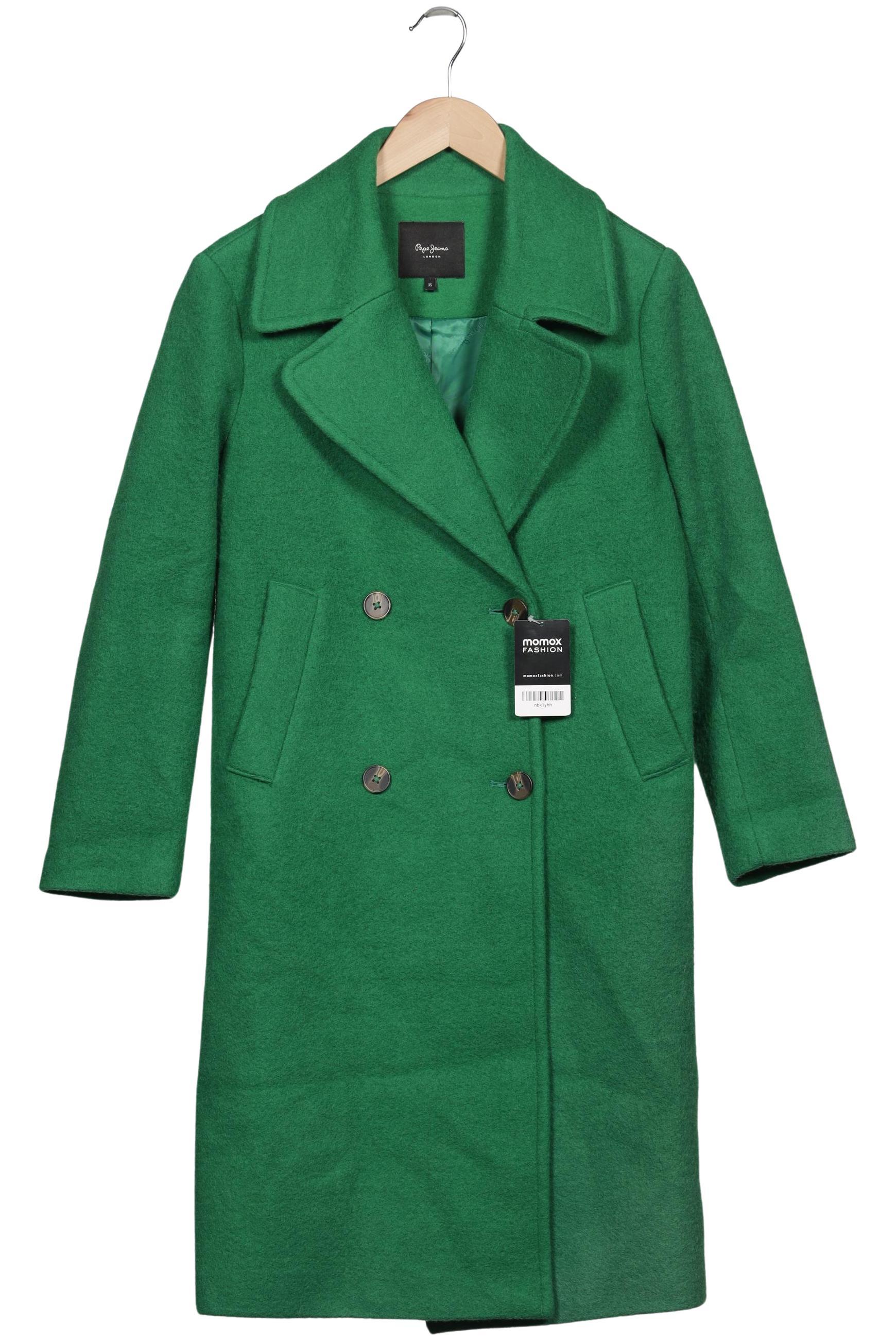 

Pepe Jeans Damen Mantel, grün, Gr. 34