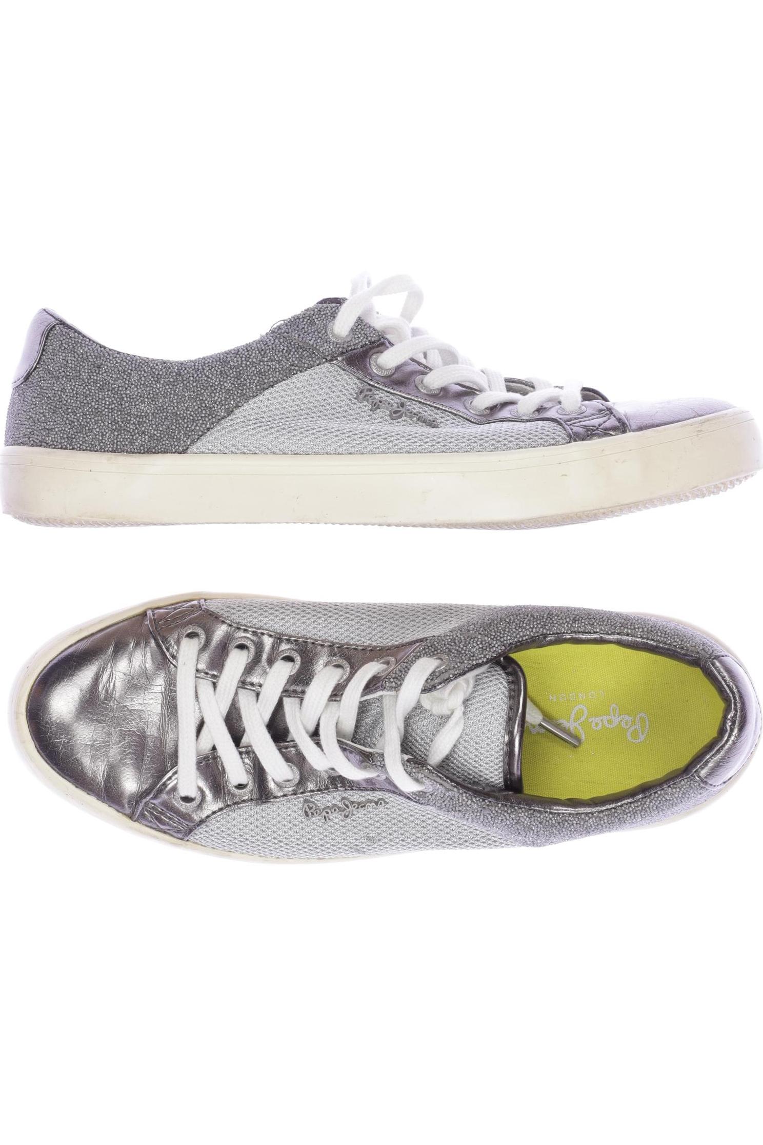 

Pepe Jeans Damen Sneakers, silber, Gr. 40