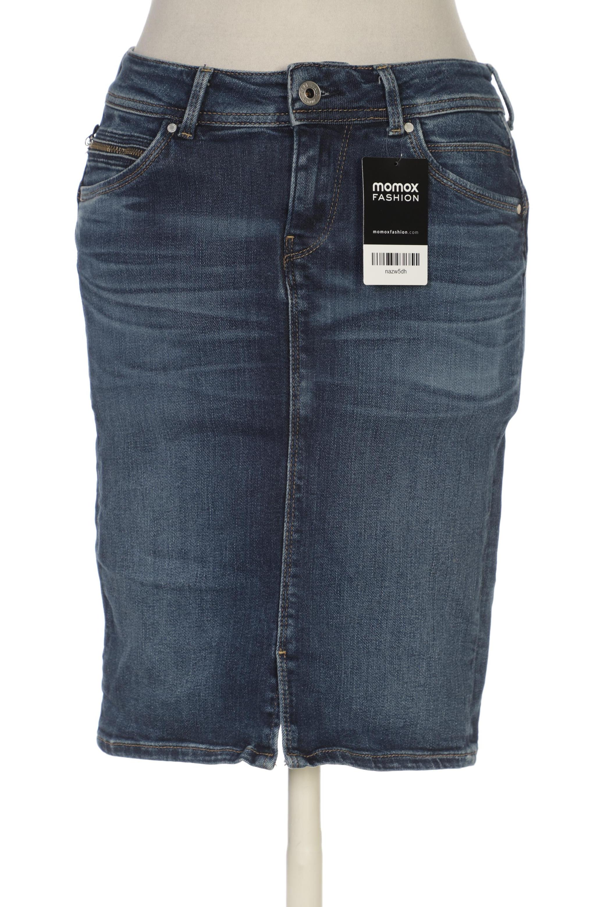 

Pepe Jeans Damen Rock, blau, Gr. 36