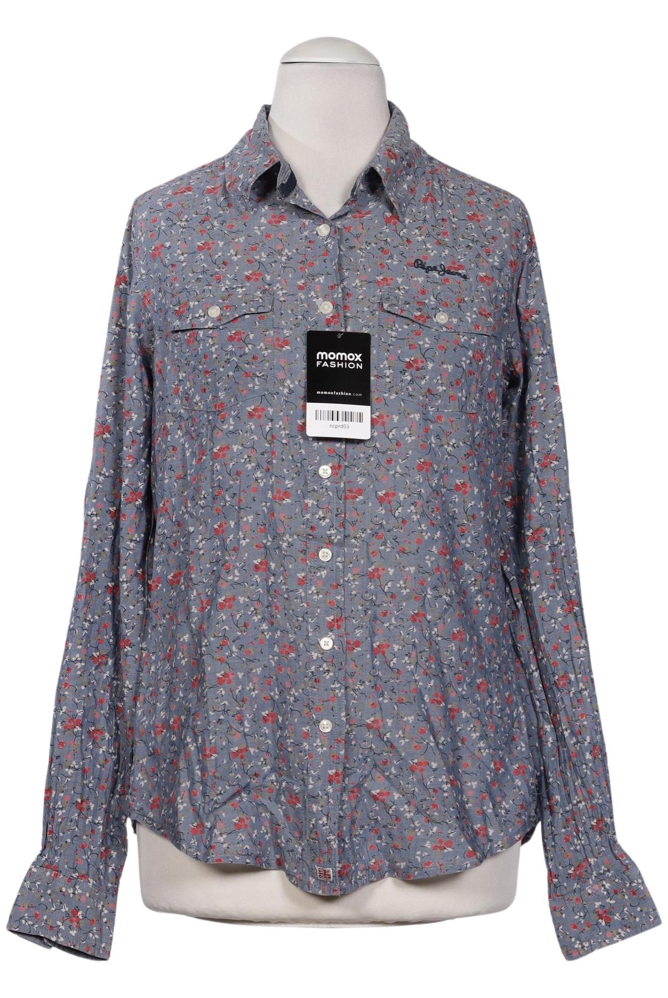 

Pepe Jeans Damen Bluse, blau, Gr. 36