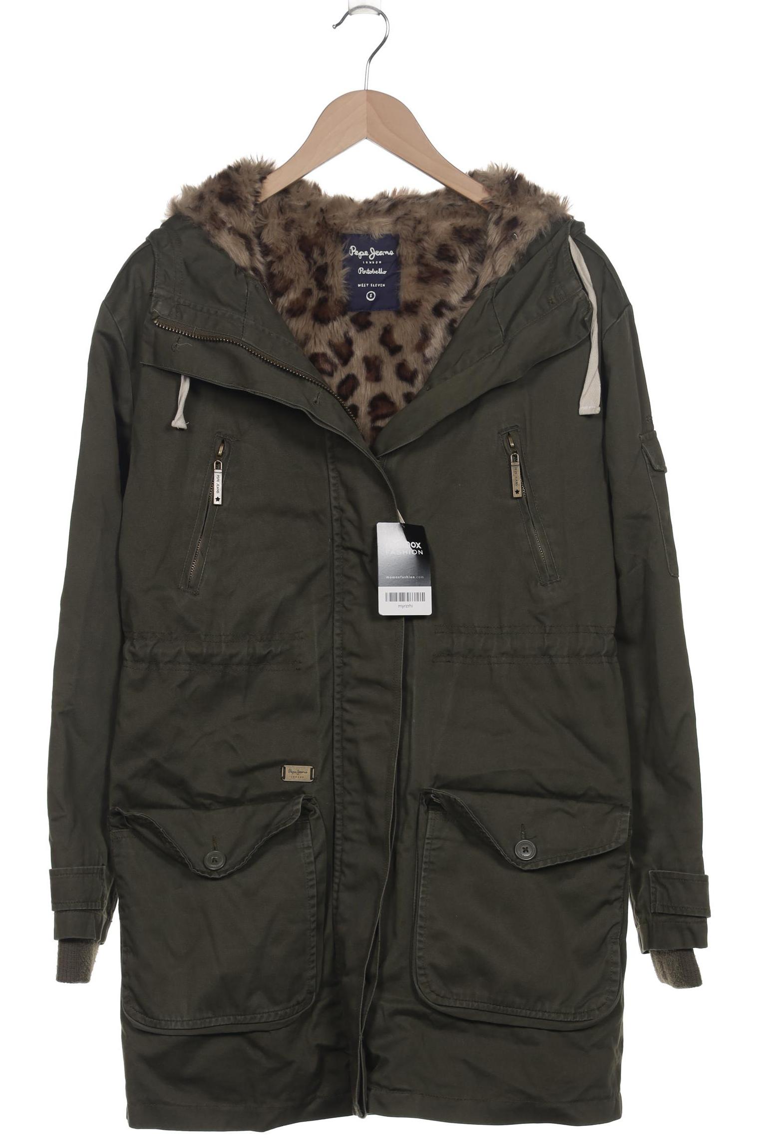 

Pepe Jeans Damen Mantel, grün, Gr. 36