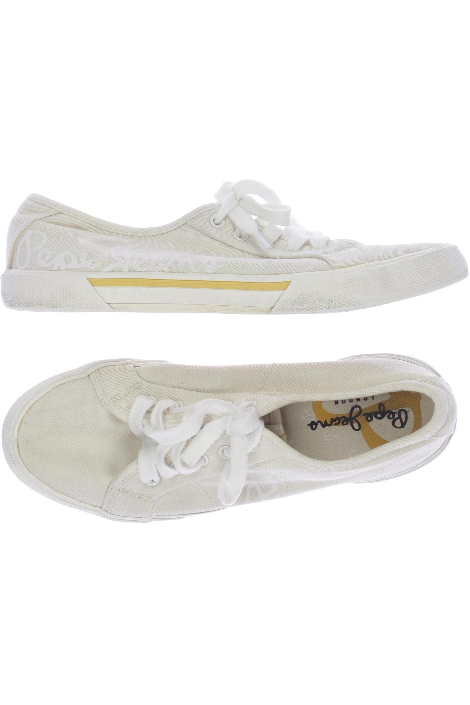

Pepe Jeans Damen Sneakers, cremeweiß, Gr. 39