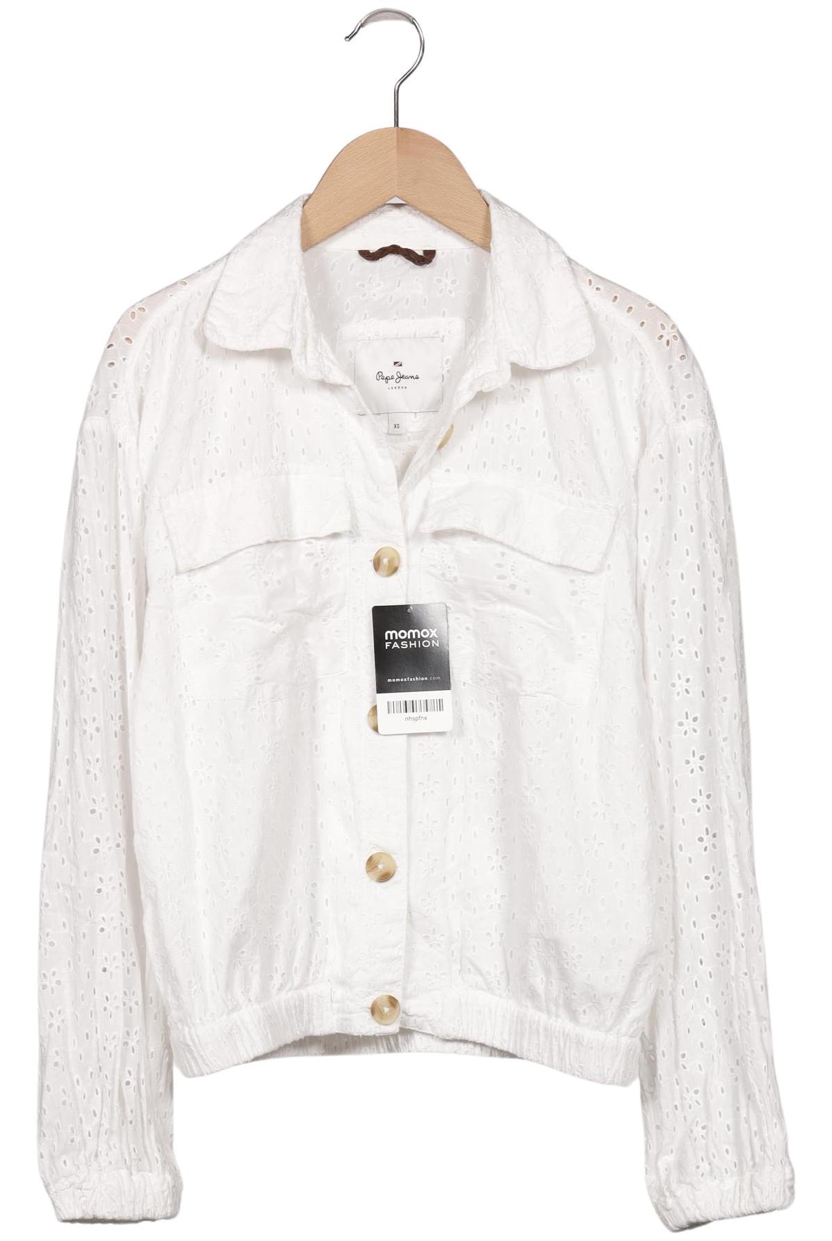 

Pepe Jeans Damen Jacke, weiß, Gr. 34
