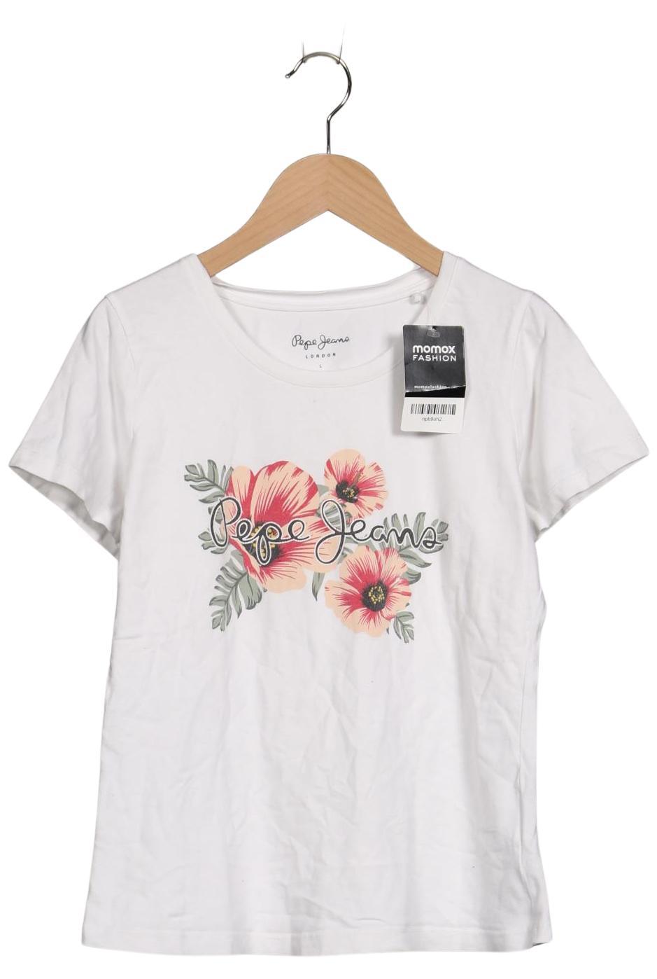 

Pepe Jeans Damen T-Shirt, weiß, Gr. 42