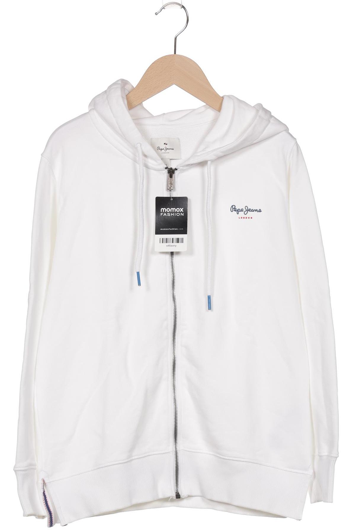 

Pepe Jeans Damen Kapuzenpullover, weiß, Gr. 36