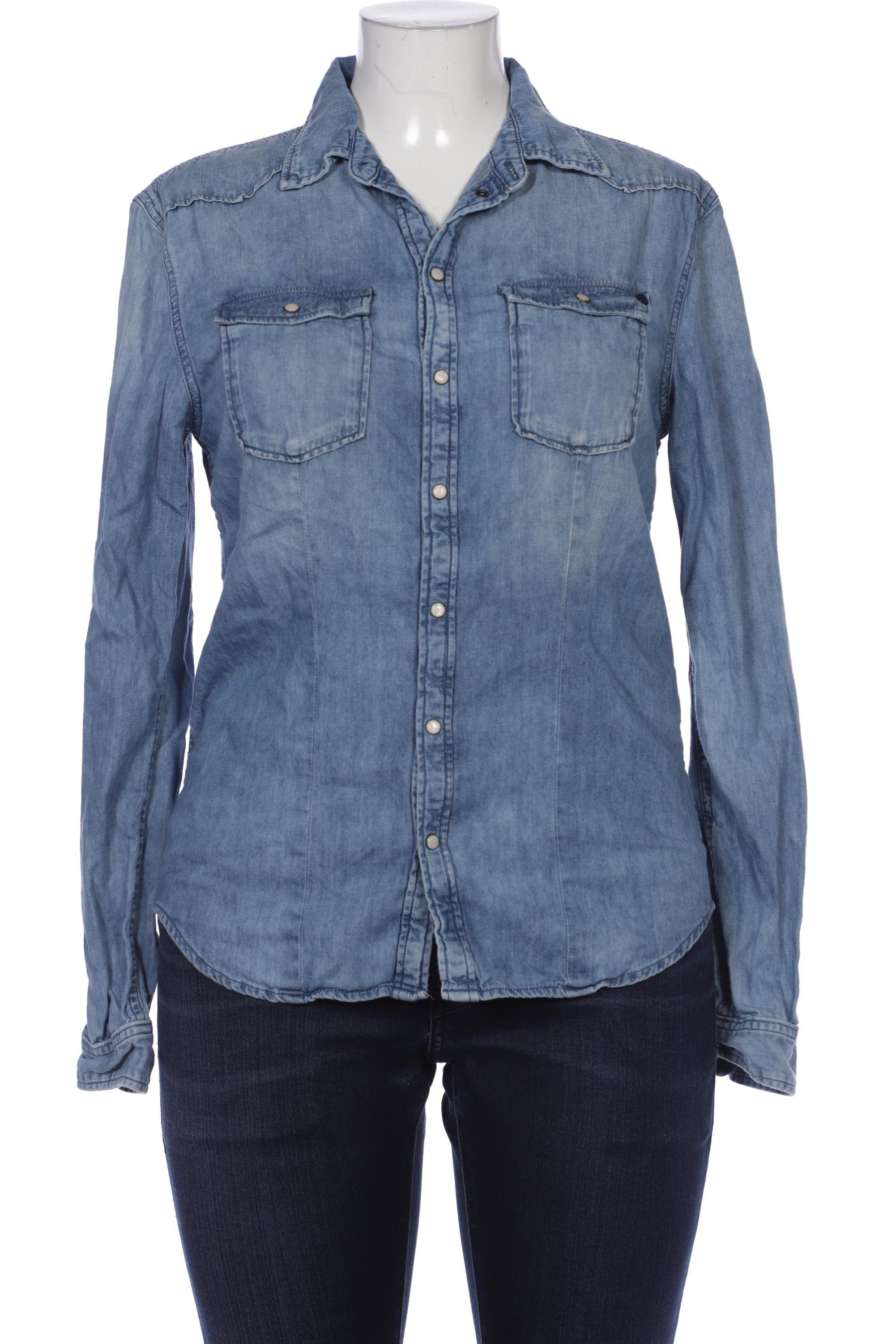 

Pepe Jeans Damen Bluse, blau, Gr. 44