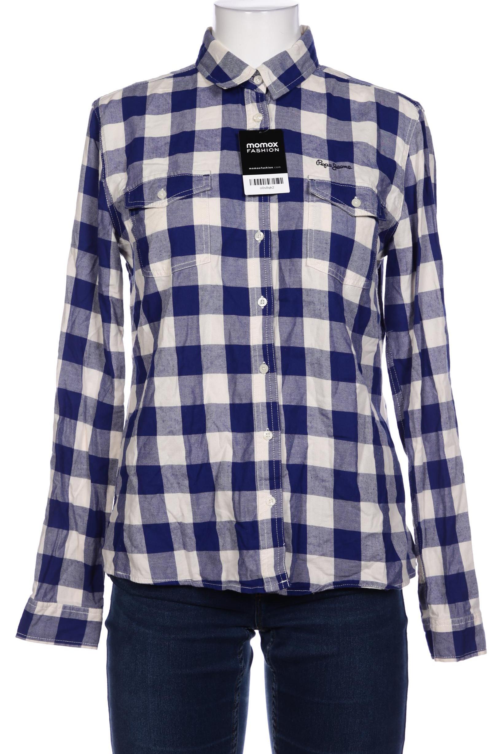 

Pepe Jeans Damen Bluse, blau, Gr. 42