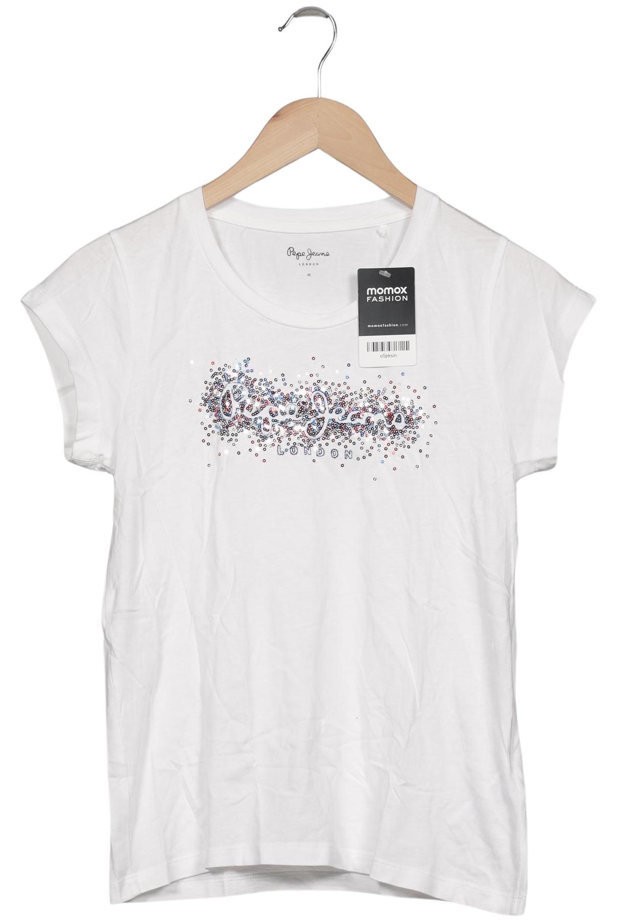 

Pepe Jeans Damen T-Shirt, weiß, Gr. 34