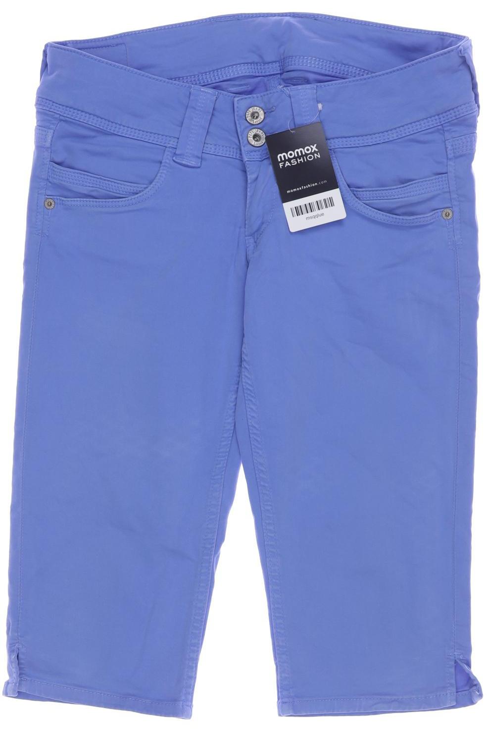 

Pepe Jeans Damen Shorts, blau, Gr. 28