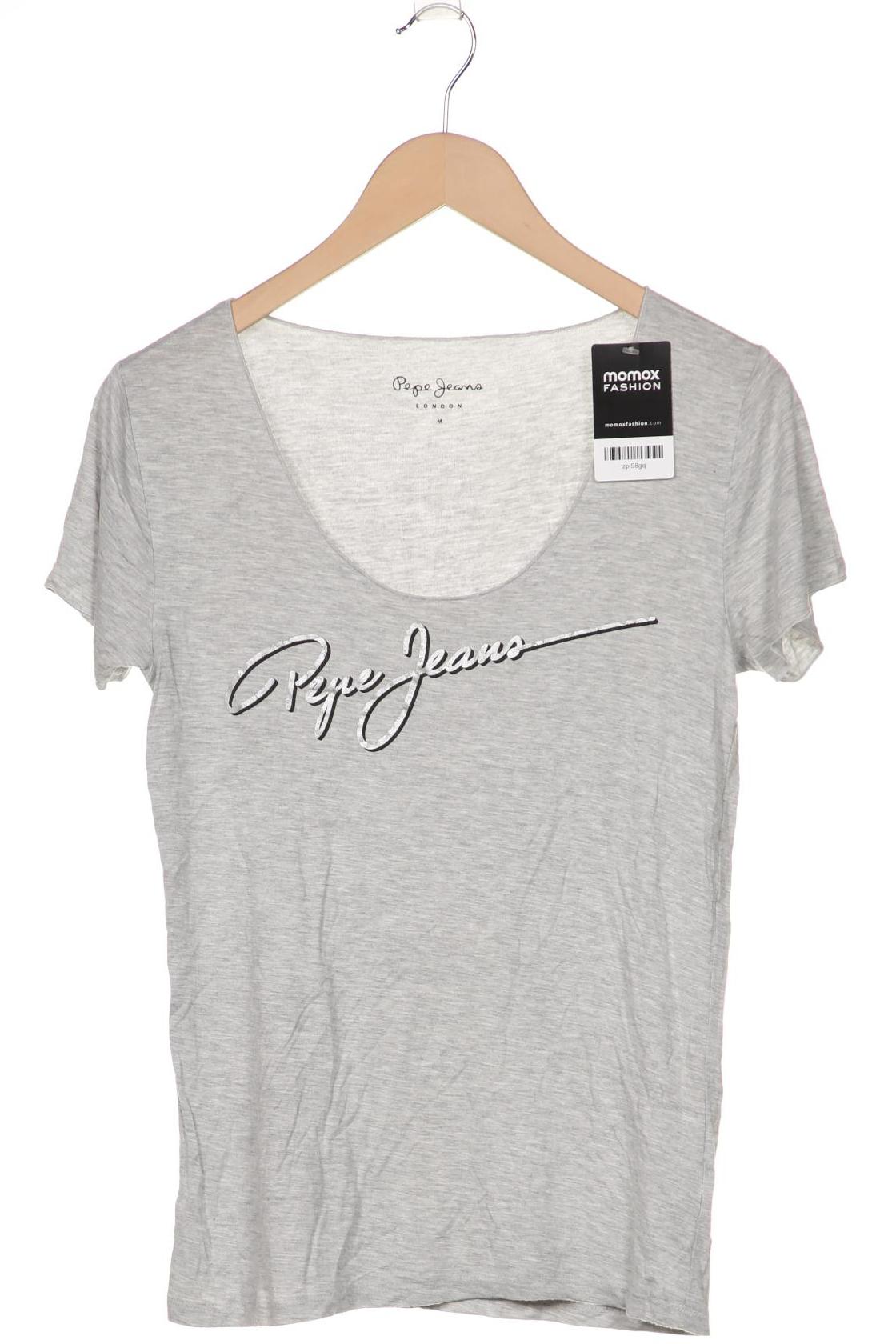 

Pepe Jeans Damen T-Shirt, grau, Gr. 38