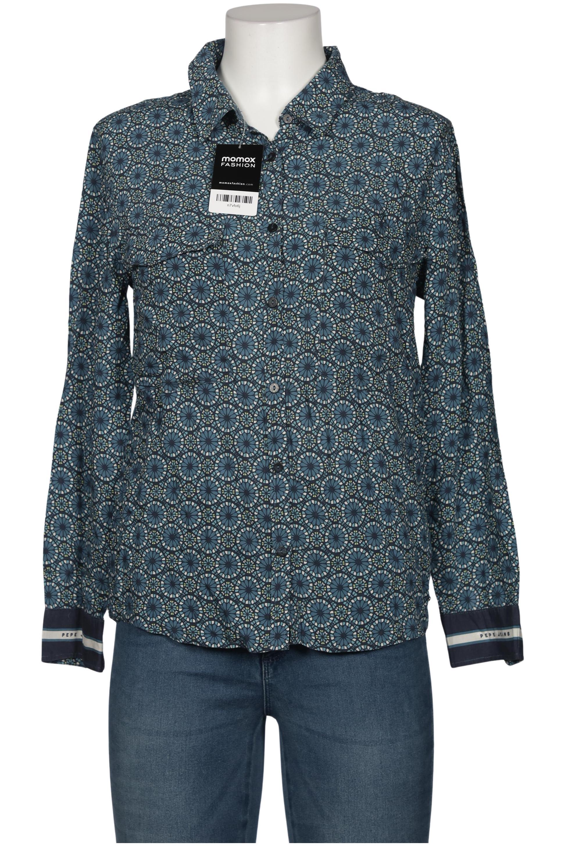 

Pepe Jeans Damen Bluse, blau, Gr. 38