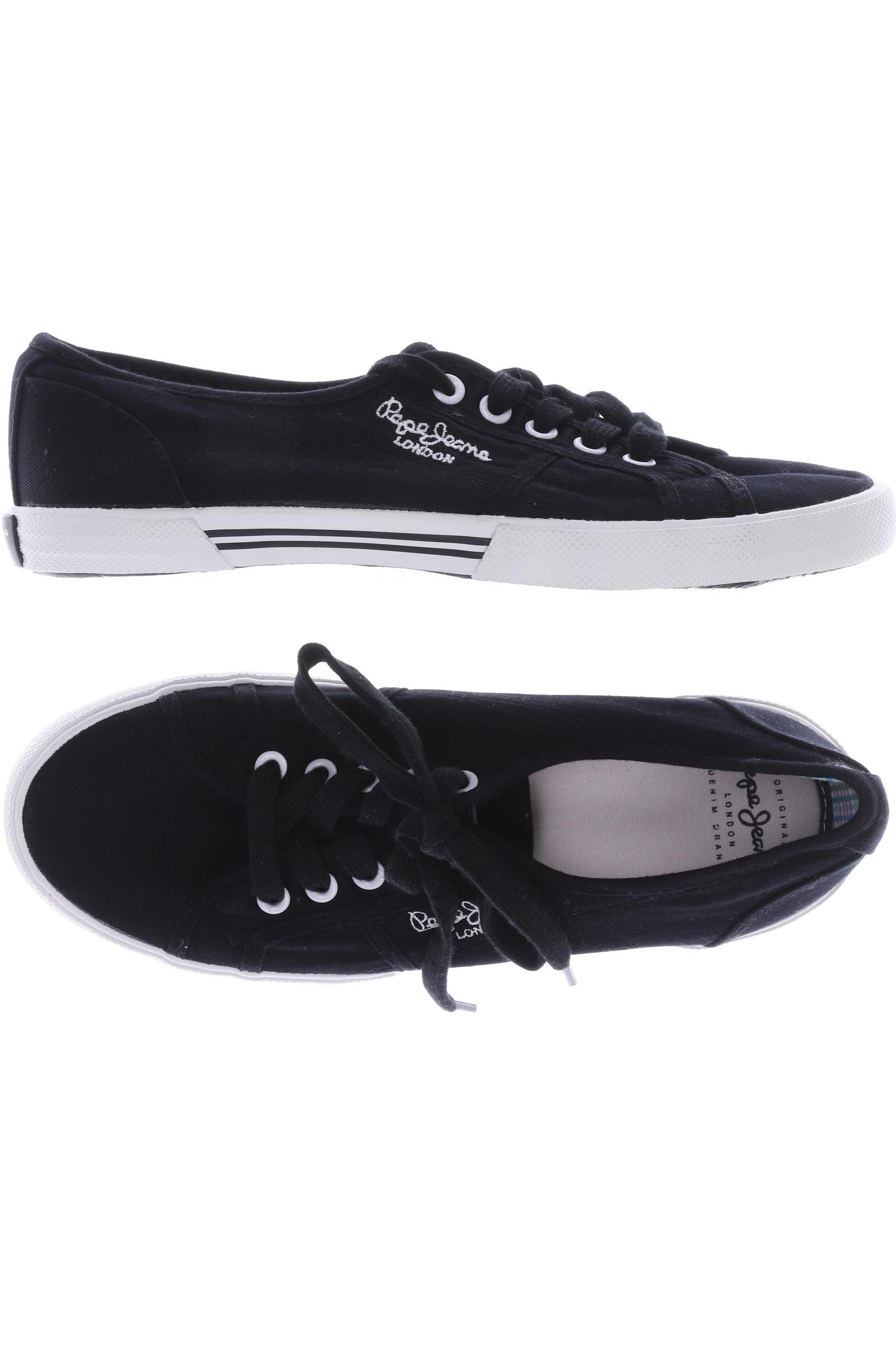 

Pepe Jeans Damen Sneakers, schwarz