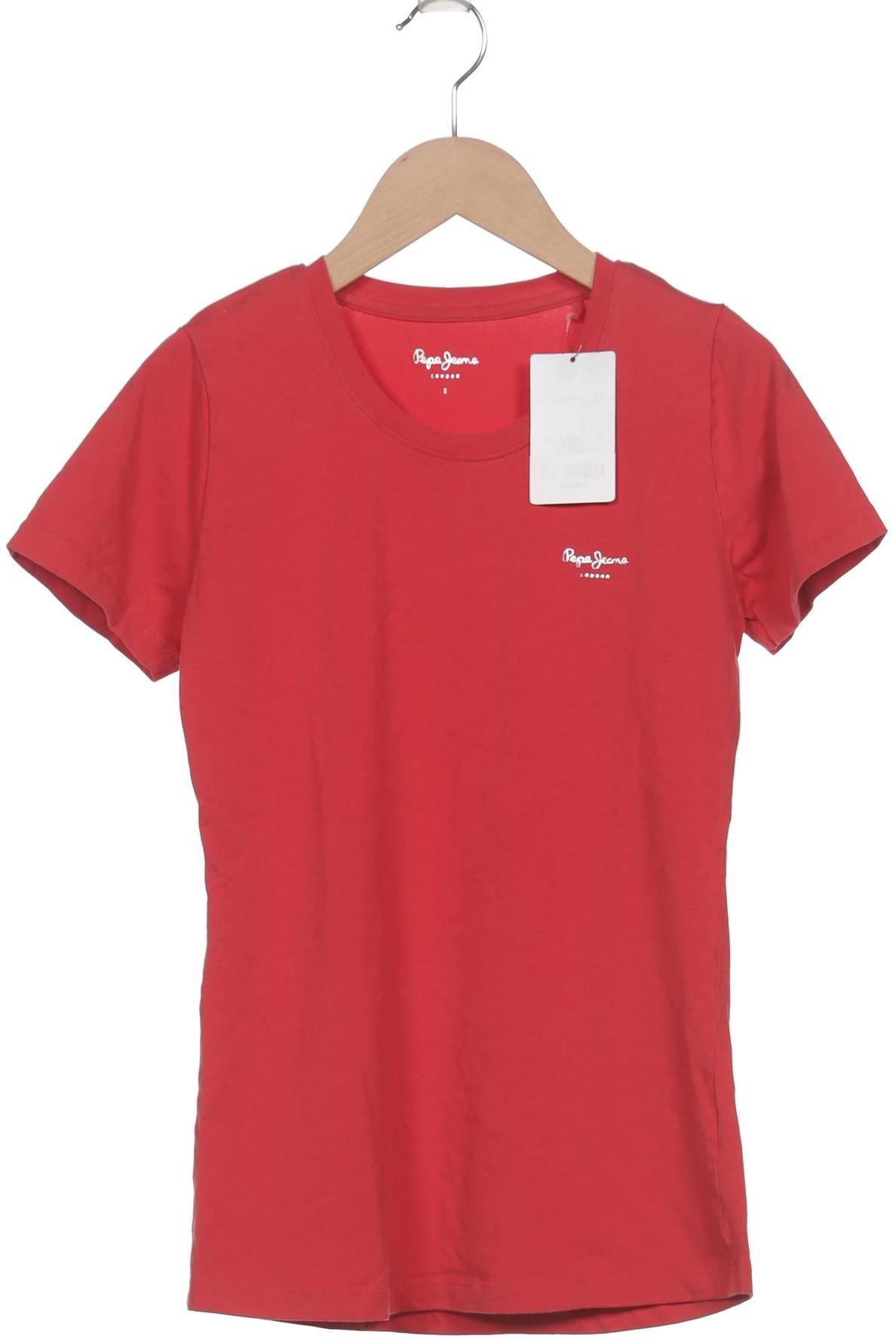 

Pepe Jeans Damen T-Shirt, rot, Gr. 36