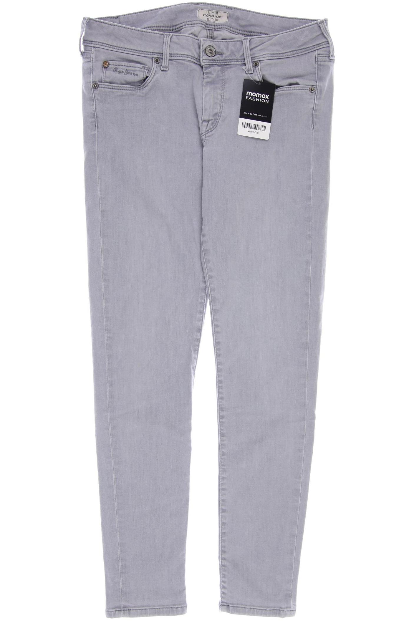 

Pepe Jeans Damen Jeans, grau, Gr. 40