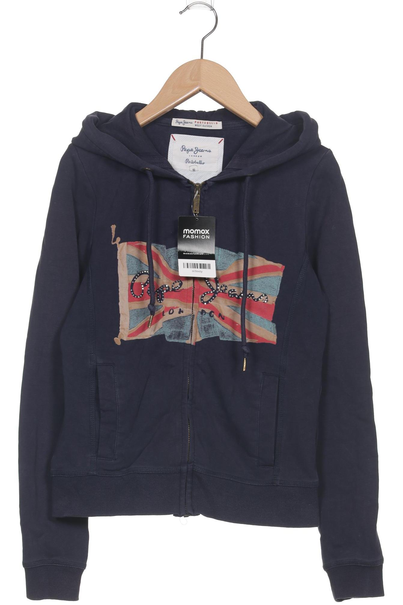 

Pepe Jeans Damen Kapuzenpullover, marineblau, Gr. 34