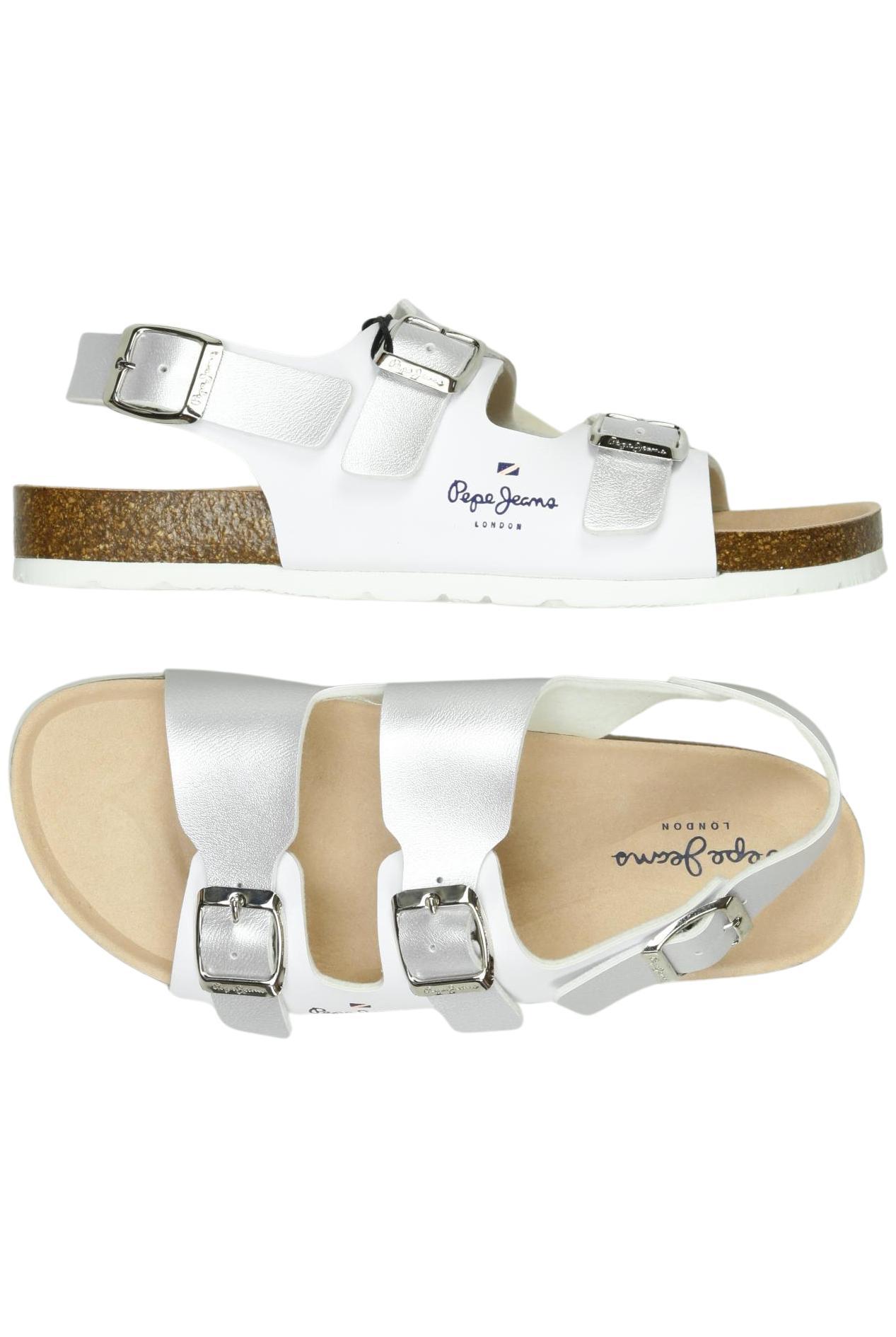 

Pepe Jeans Damen Sandale, silber, Gr. 38