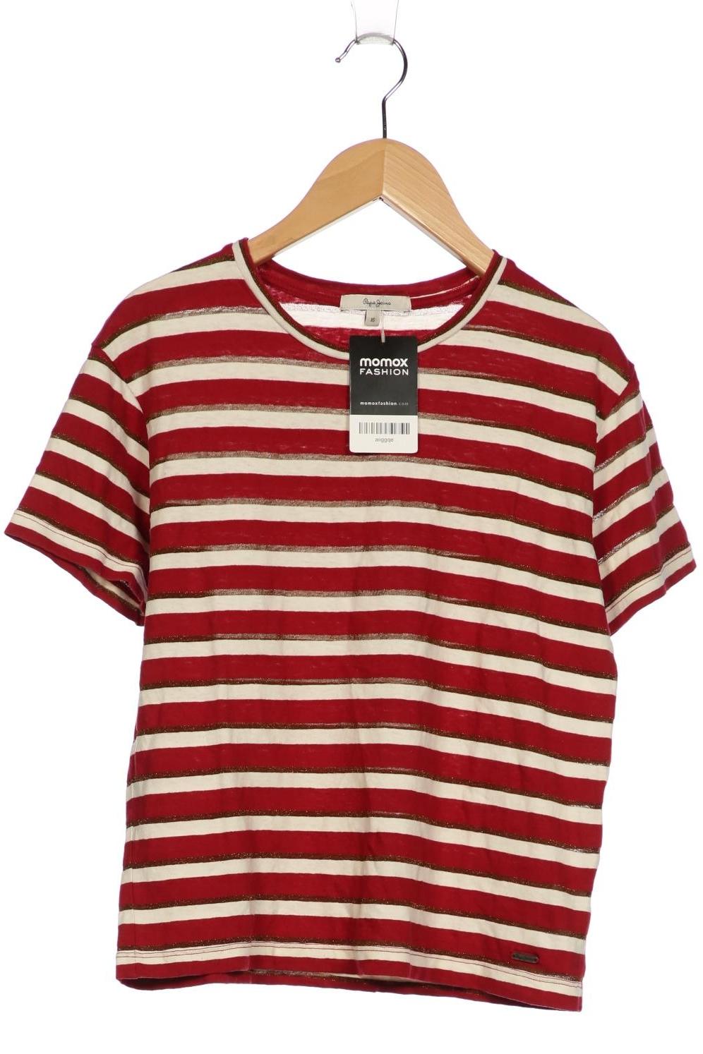 

Pepe Jeans Damen T-Shirt, rot, Gr. 34