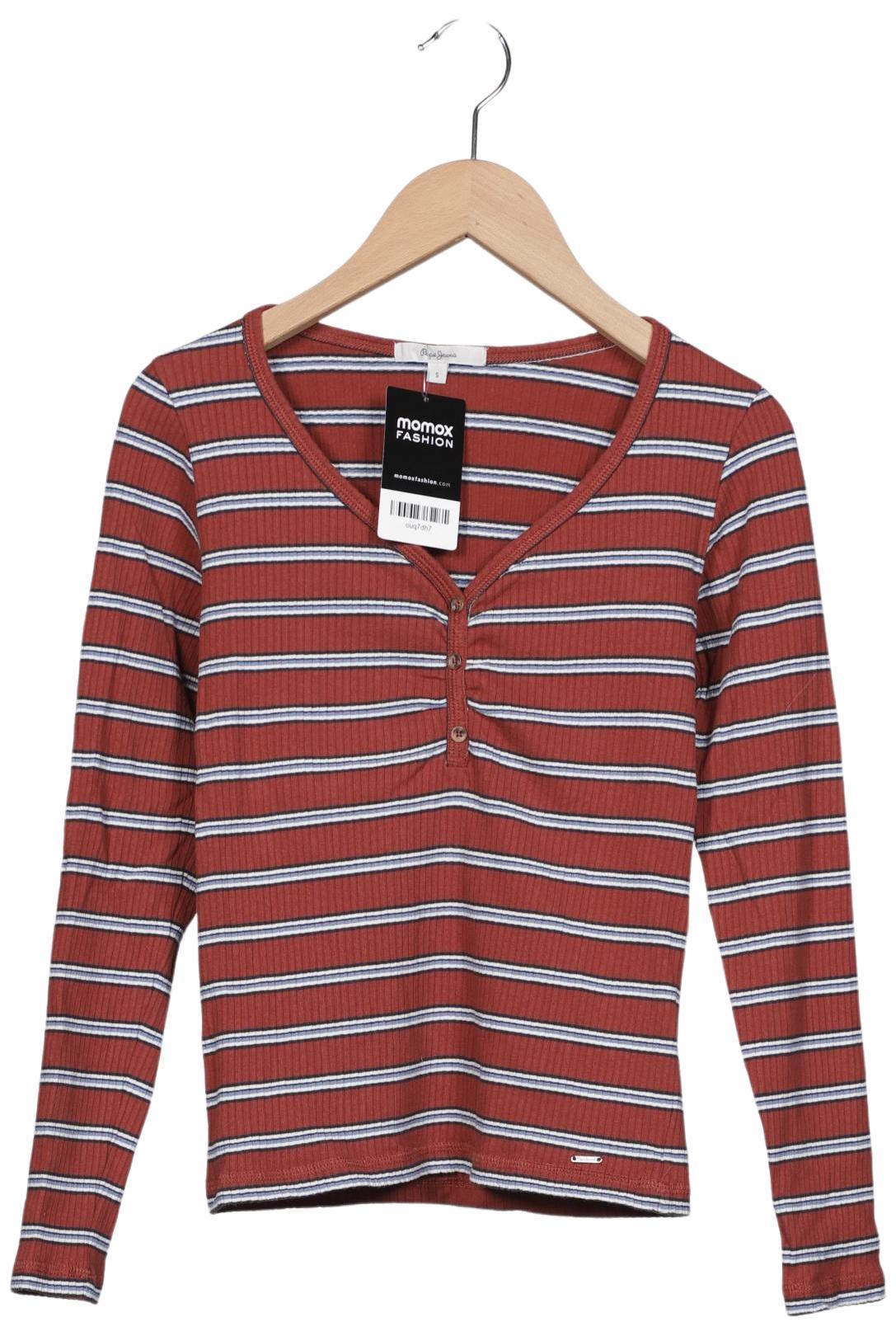 

Pepe Jeans Damen Langarmshirt, braun, Gr. 36