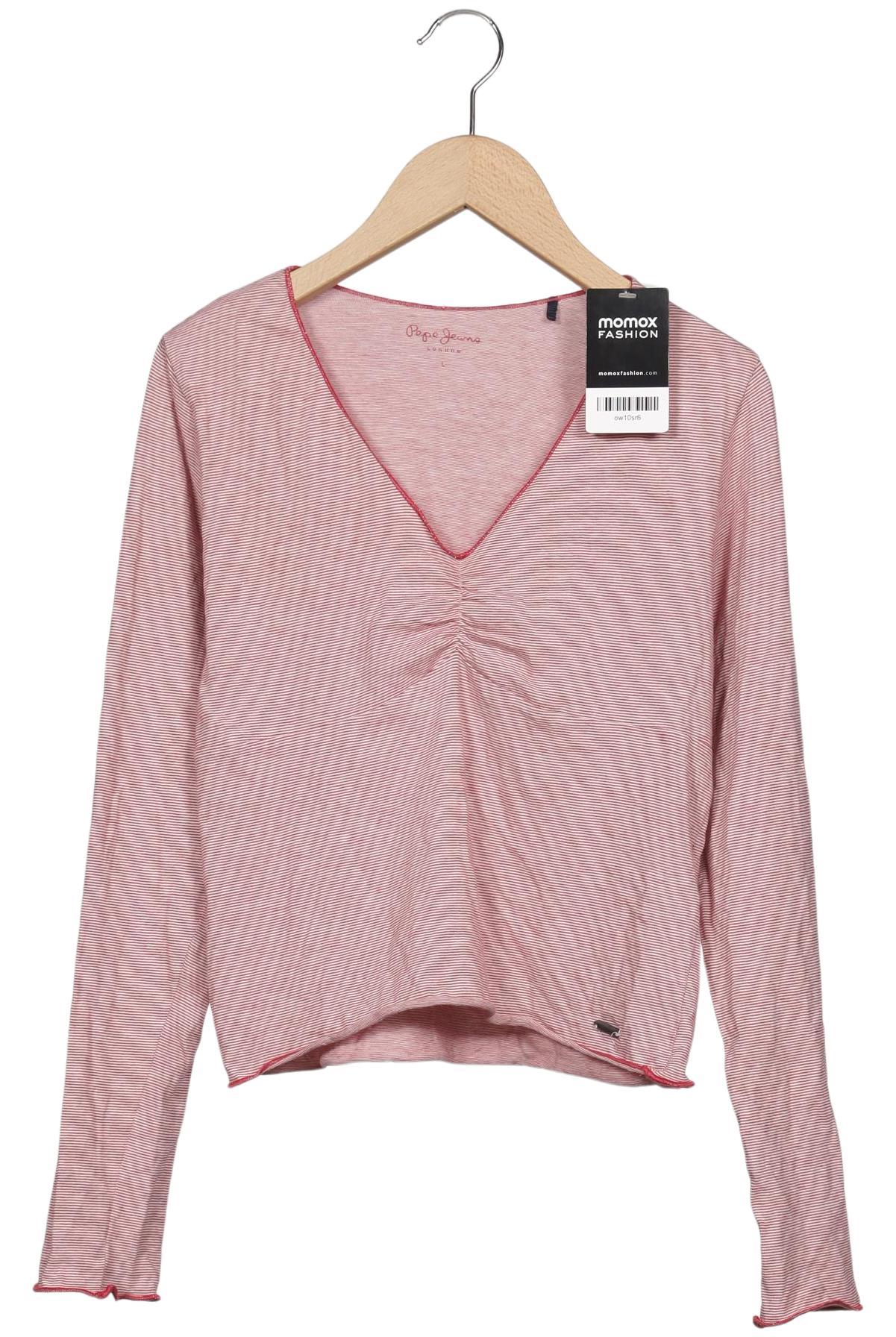 

Pepe Jeans Damen Langarmshirt, pink, Gr. 42