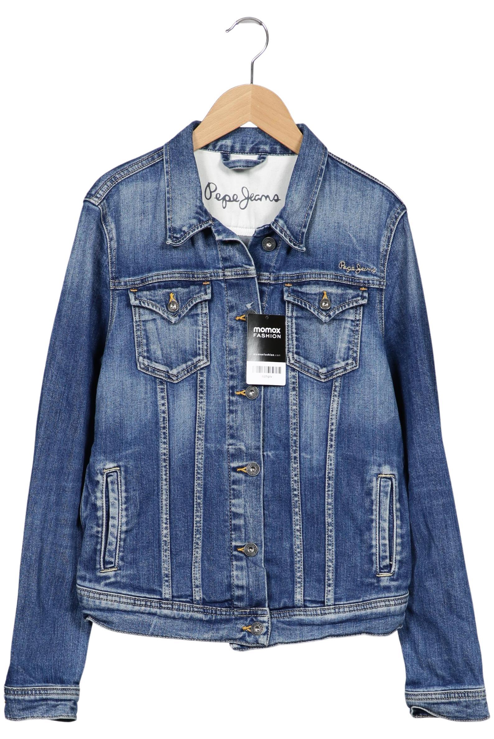 

Pepe Jeans Damen Jacke, blau, Gr. 38