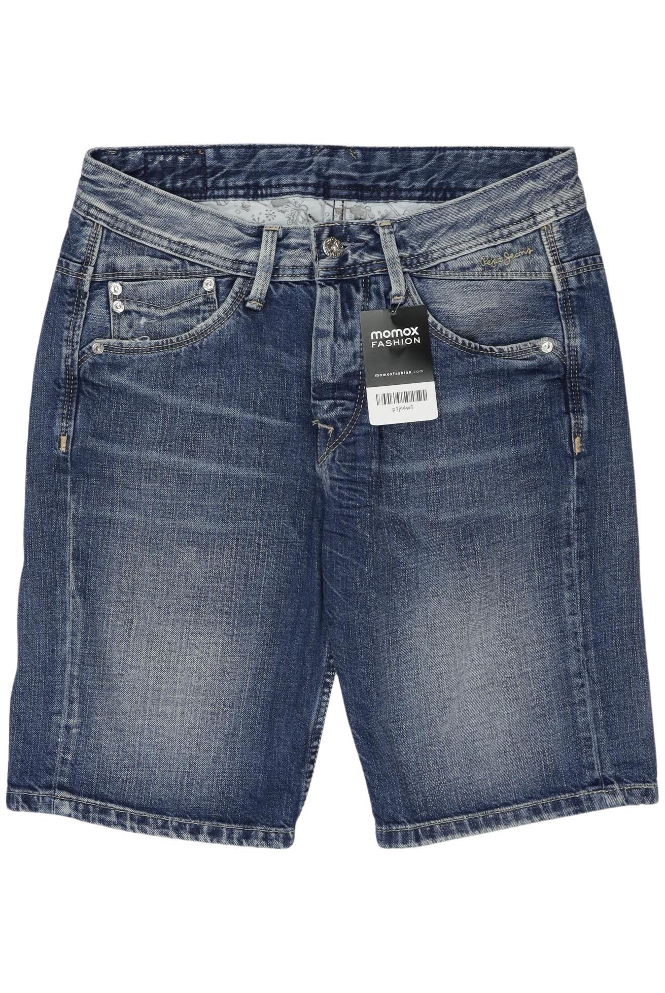 

Pepe Jeans Damen Shorts, blau, Gr. 25
