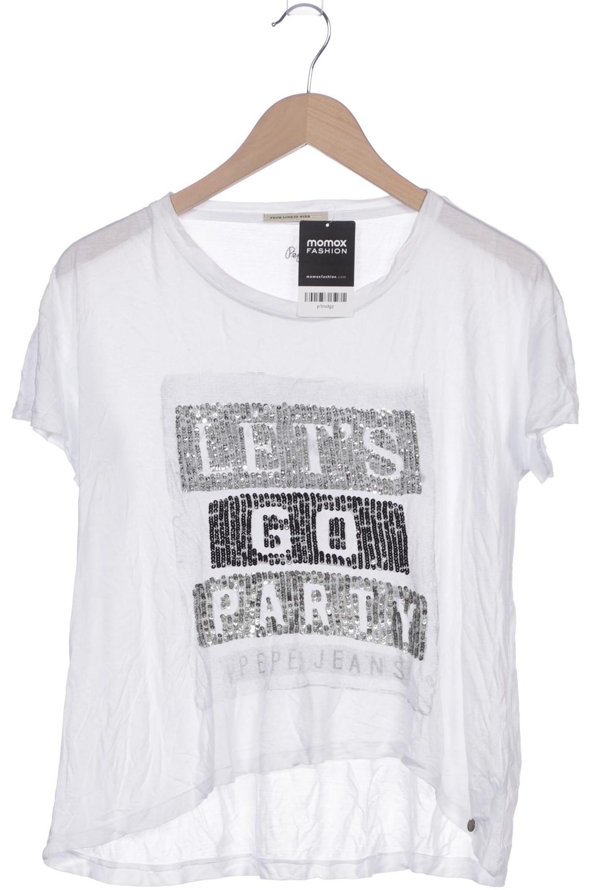 

Pepe Jeans Damen T-Shirt, weiß, Gr. 38