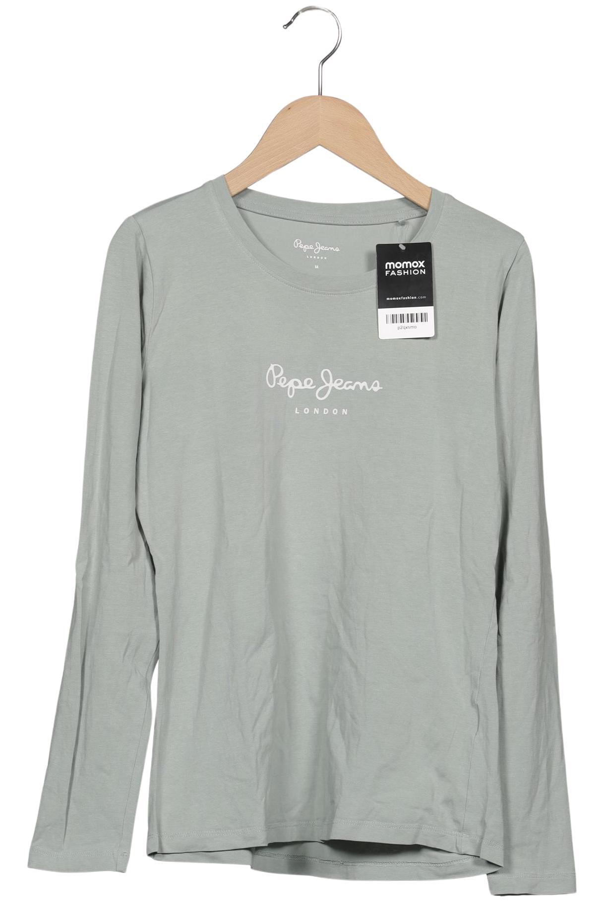 

Pepe Jeans Damen Langarmshirt, grün, Gr. 38