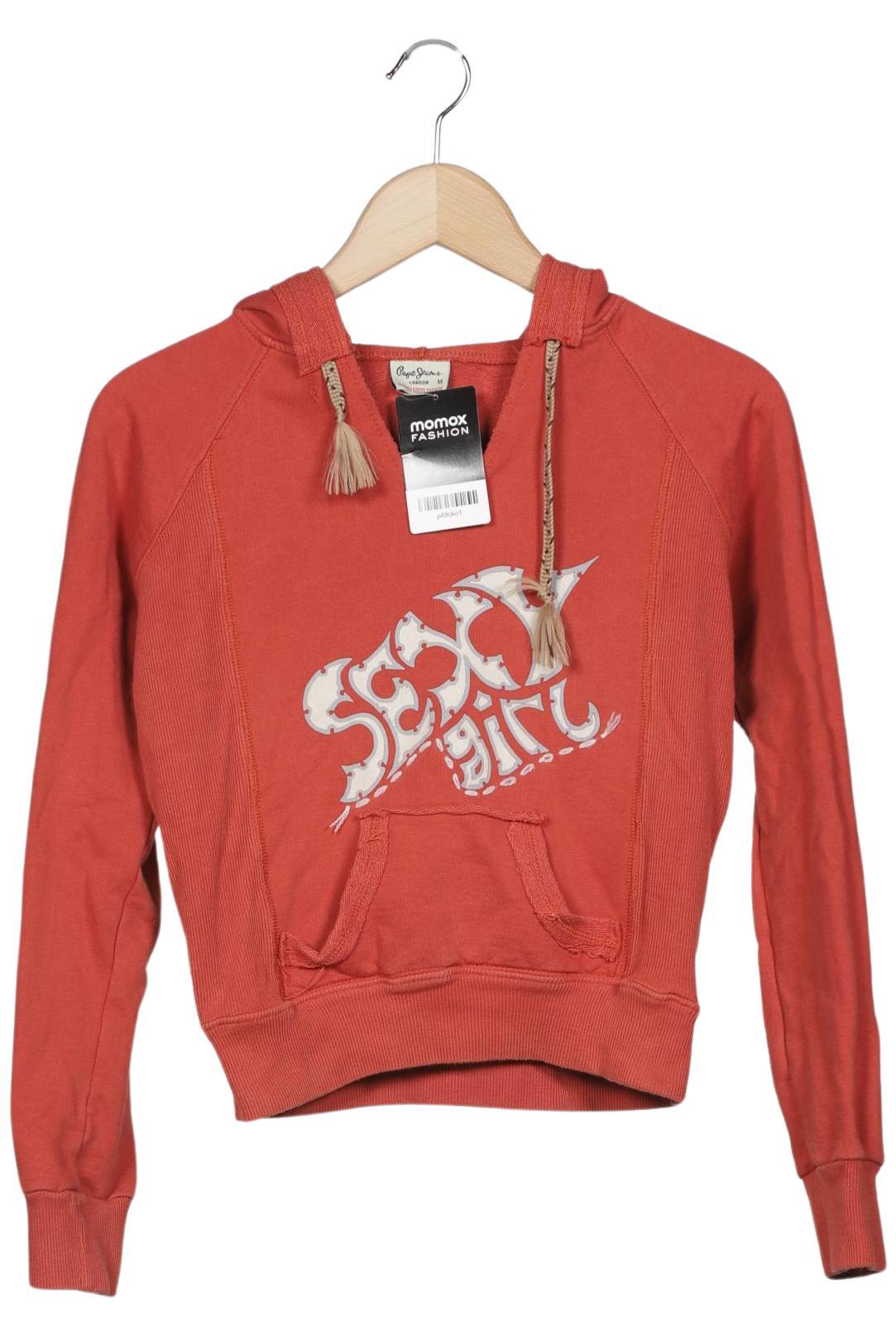 

Pepe Jeans Damen Kapuzenpullover, rot, Gr. 38