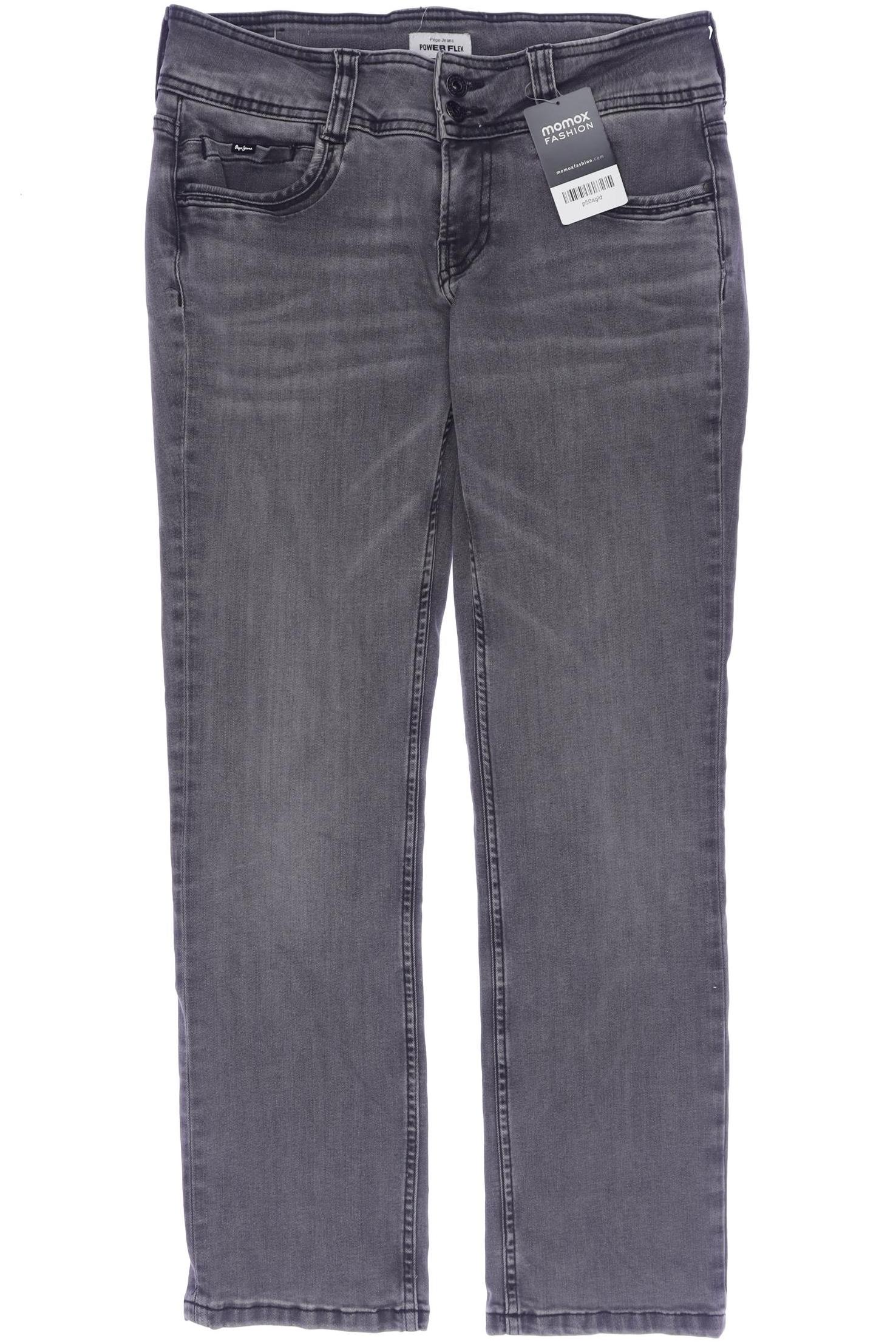 

Pepe Jeans Damen Jeans, grau, Gr. 30